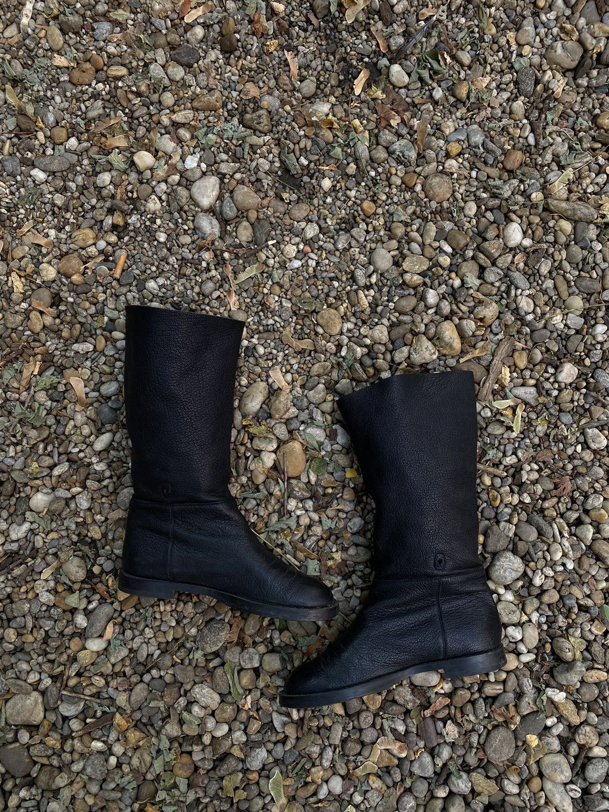 Maison Margiela Maison Margiela Leather Boots Size US 8 / IT 38 - 2 Thumbnail