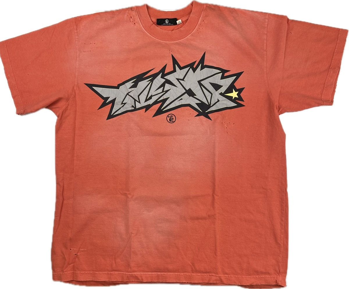 HELLSTAR Hellstar Cracked Print T-shirt Size US XXL / EU 58 / 5 - 1 Thumbnail