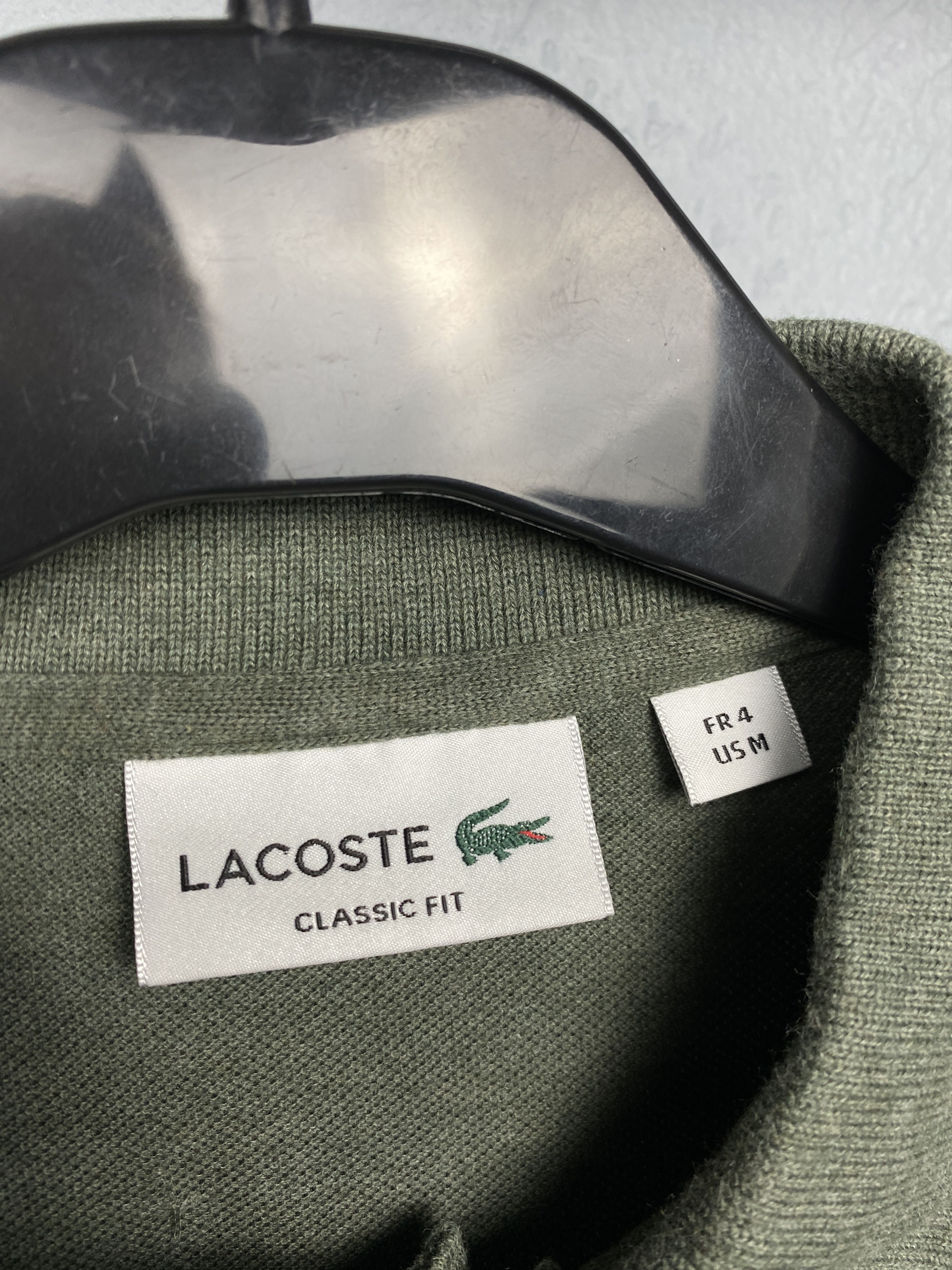 Lacoste × Vintage Lacoste Vintage Mens Long Sleeve Polo Shirt Size 4 M Size US M / EU 48-50 / 2 - 3 Thumbnail