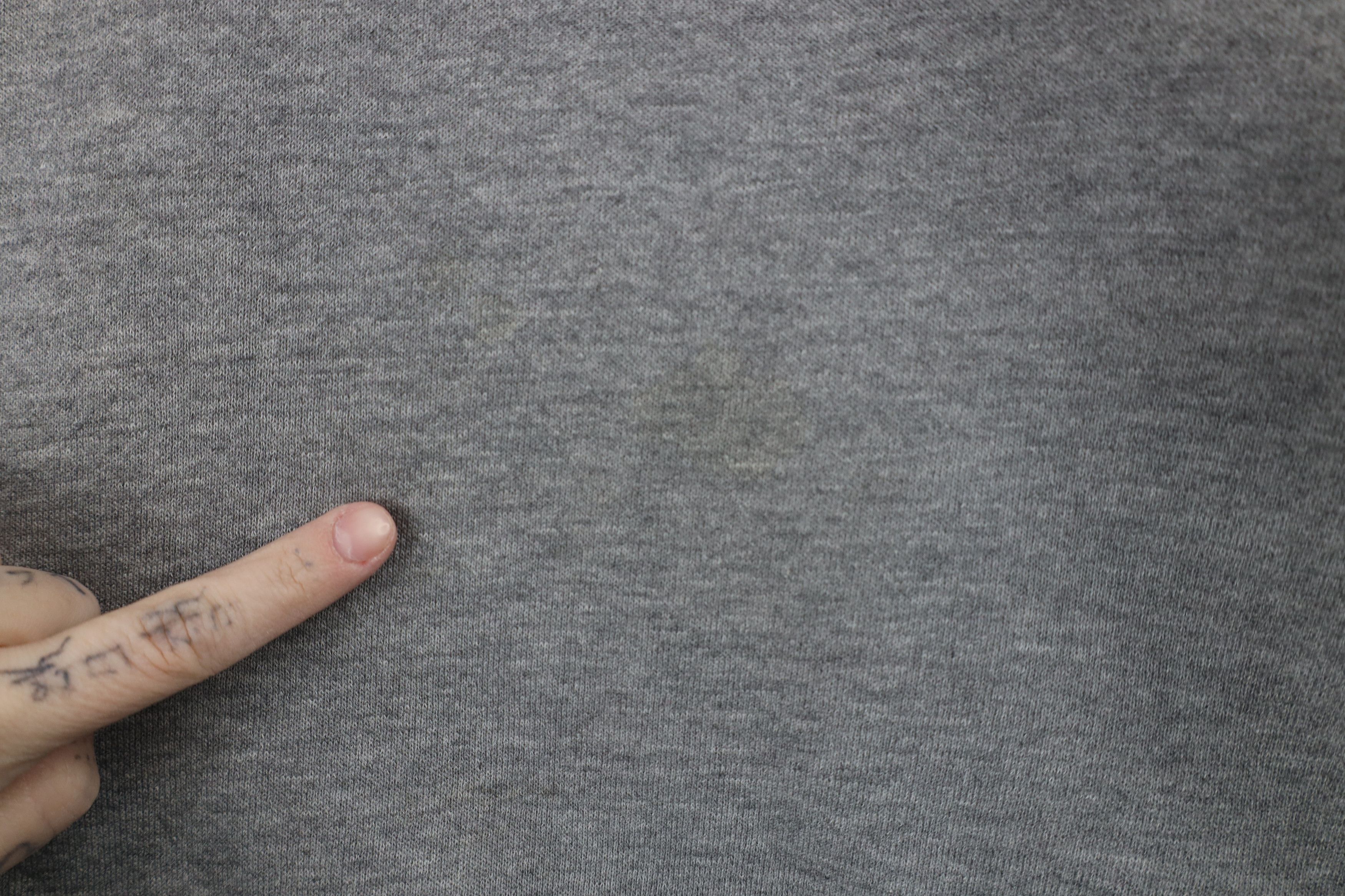 Vintage Vintage 90s Streetwear Crewneck Sweatshirt Heather Gray USA Size US XL / EU 56 / 4 - 5 Thumbnail