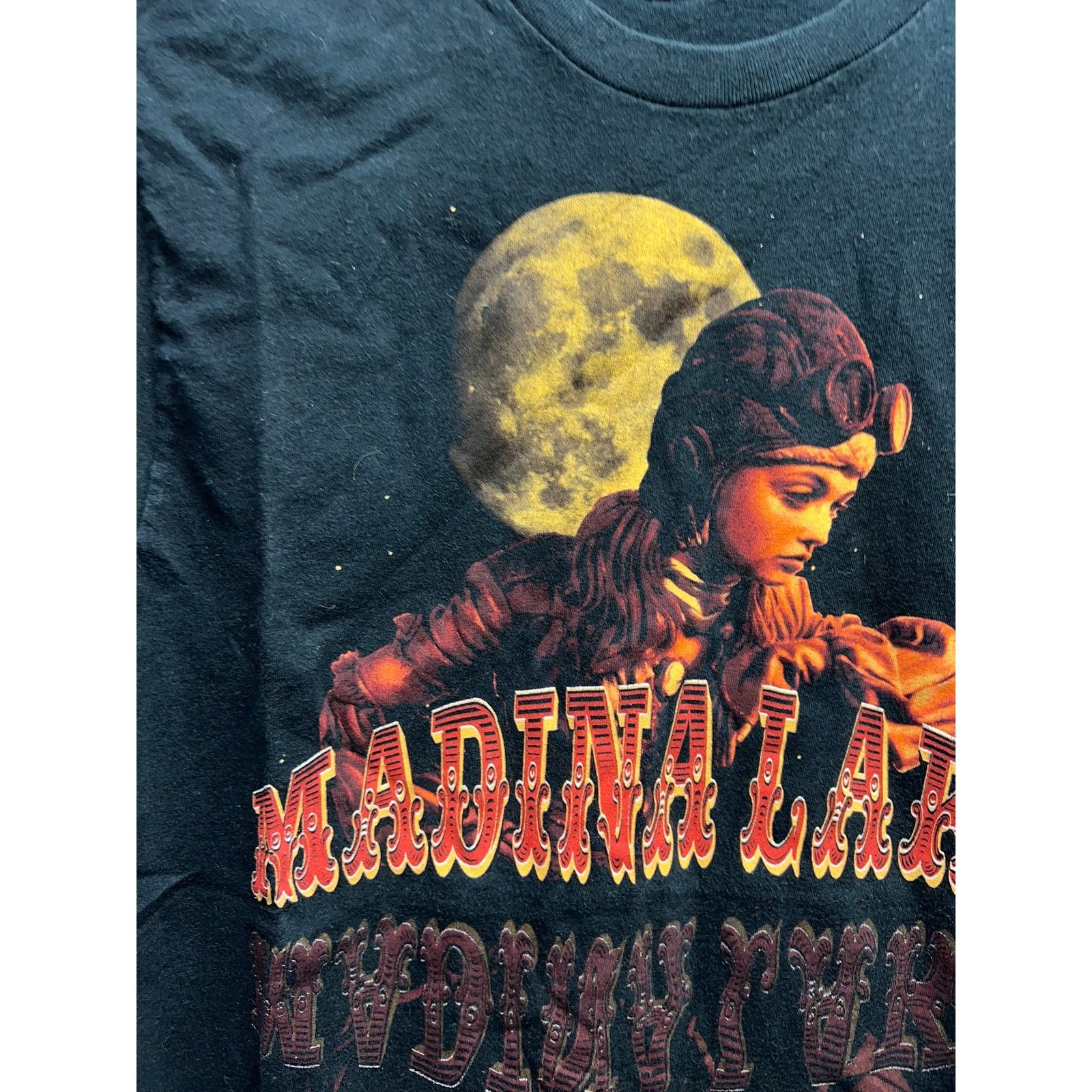 Vintage Madina Lake Shirt Band Music Tour Concert Black Tee Shirt Size US M / EU 48-50 / 2 - 3 Thumbnail