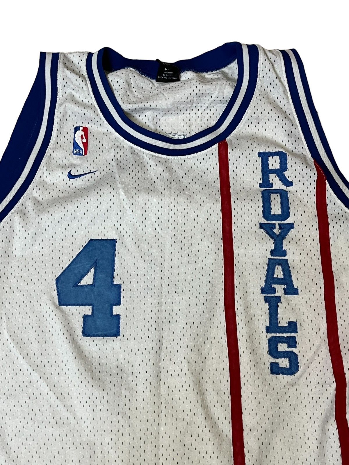 NBA × Nike × Supreme VINTAGE NIKE KANSAS CITY ROYALS “WEBBER #4” NBA 5XL JERSEY Size US XXL / EU 58 / 5 - 3 Thumbnail