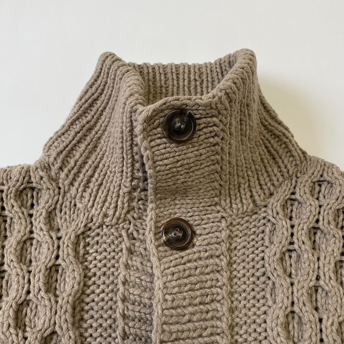 Maison Margiela A/W 09 Honeycomb Knit Wool Cardigan Size US M / EU 48-50 / 2 - 7 Thumbnail