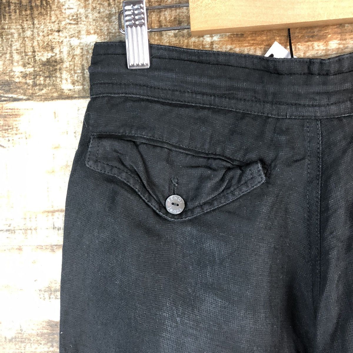 Fendi DL Fendi Jeans Black Cargo Multipocket Pants #A2595 Size US 26 / EU 42 - 17 Thumbnail