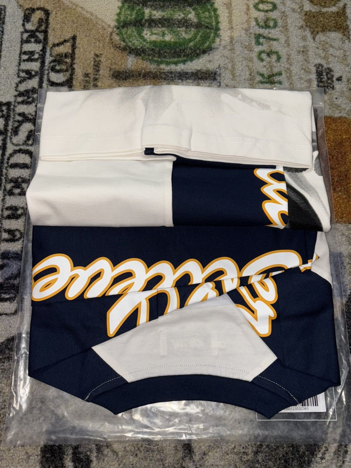 Palace Palace 1 Truth Long Sleeve T-Shirt NAVY Size US XL / EU 56 / 4 - 3 Thumbnail