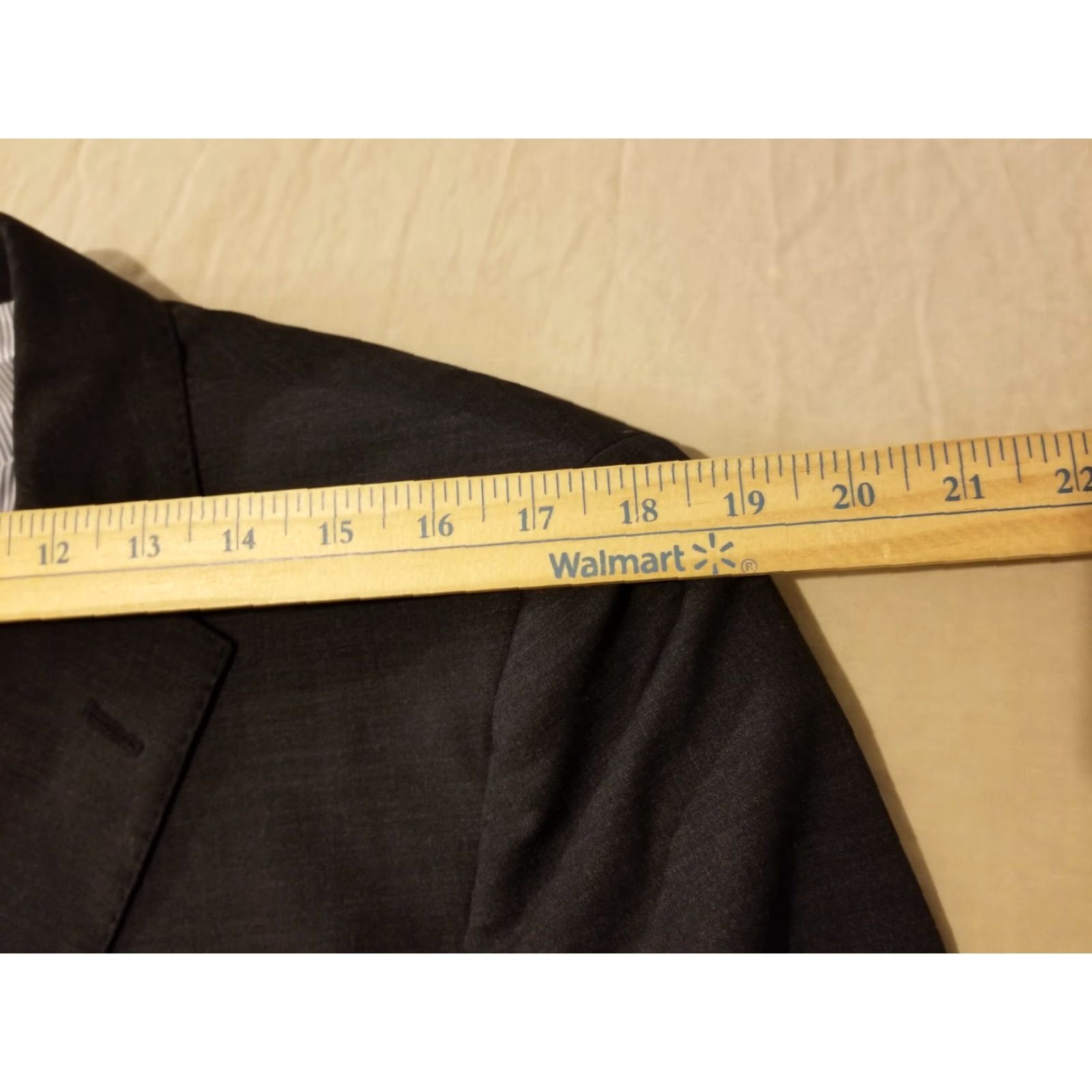 Brooks Brothers VINTAGE Brooks Brothers Blazer 42S Wool Gray Mens 3-in-1 Jacket Charcoal Grey Jacket Size 42R - 7 Thumbnail