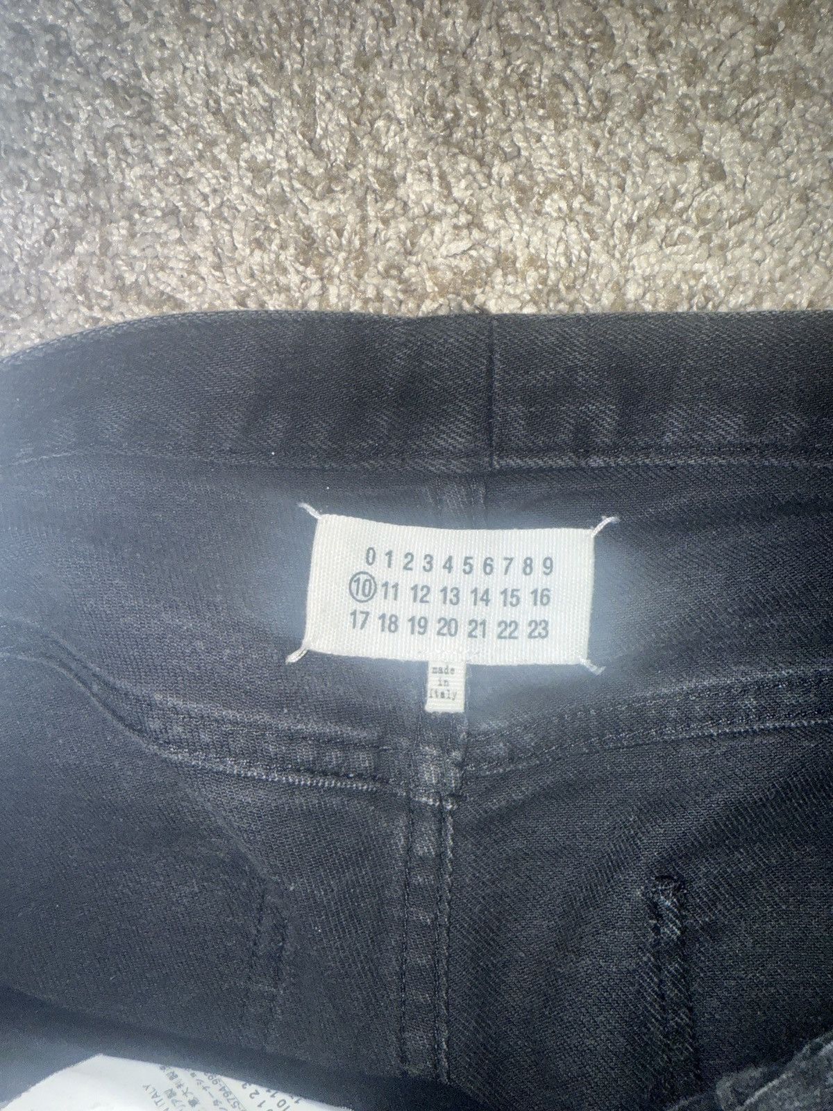 Maison Margiela Maison Margiela Straight Slim-Fit Denim Jeans Size US 30 / EU 46 - 1 Thumbnail