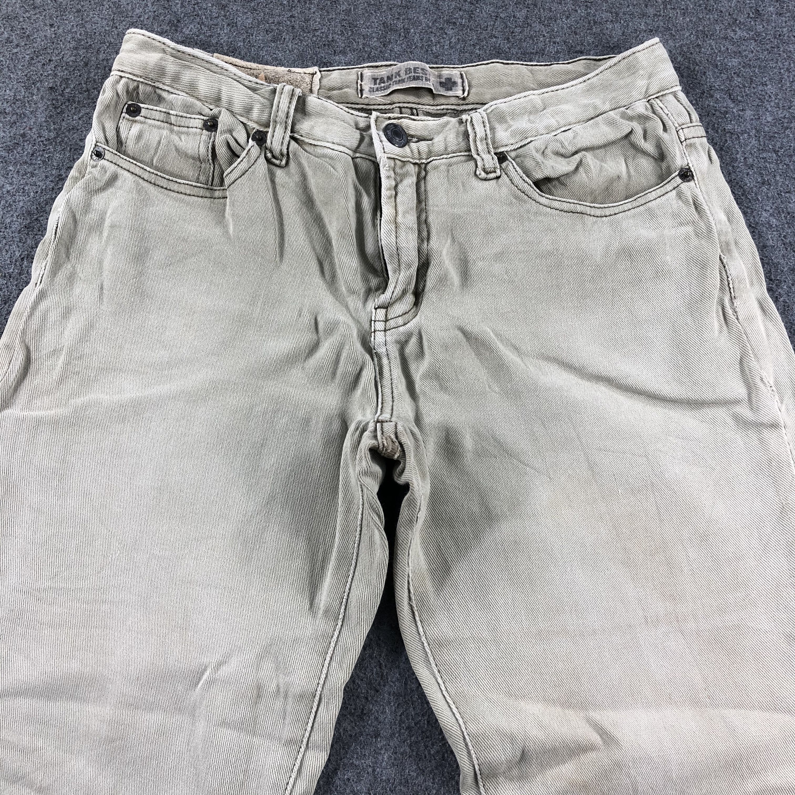 Japanese Brand Vintage Tanks Jeans-J2626 Size US 29 - 3 Thumbnail