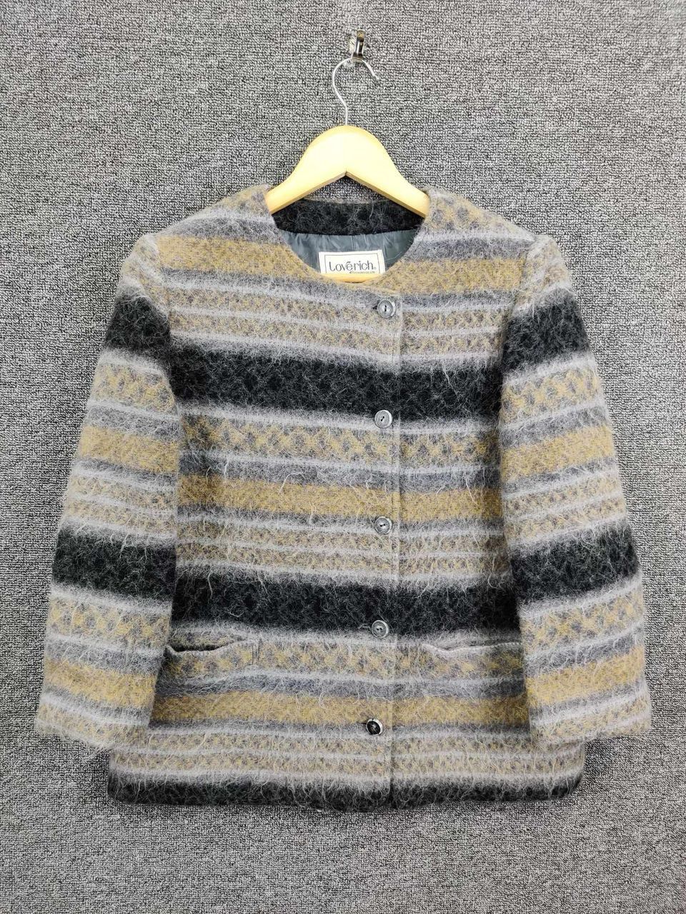 Love Rich Mohair Cardigan Jacket