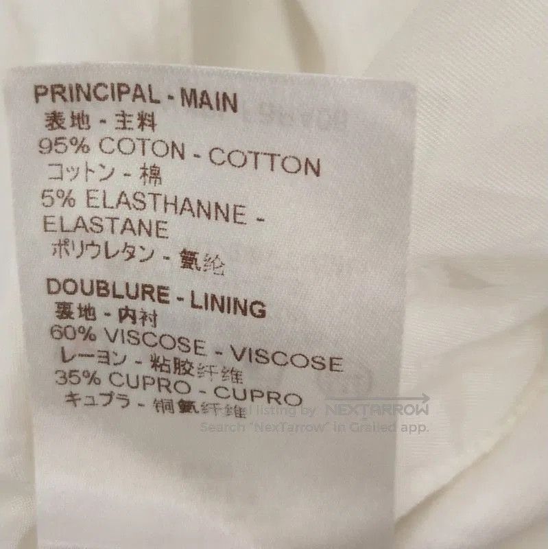 Louis Vuitton Louis Vuitton White Cotton Shorts Size 38. Size US 38 / EU 54 - 9 Thumbnail