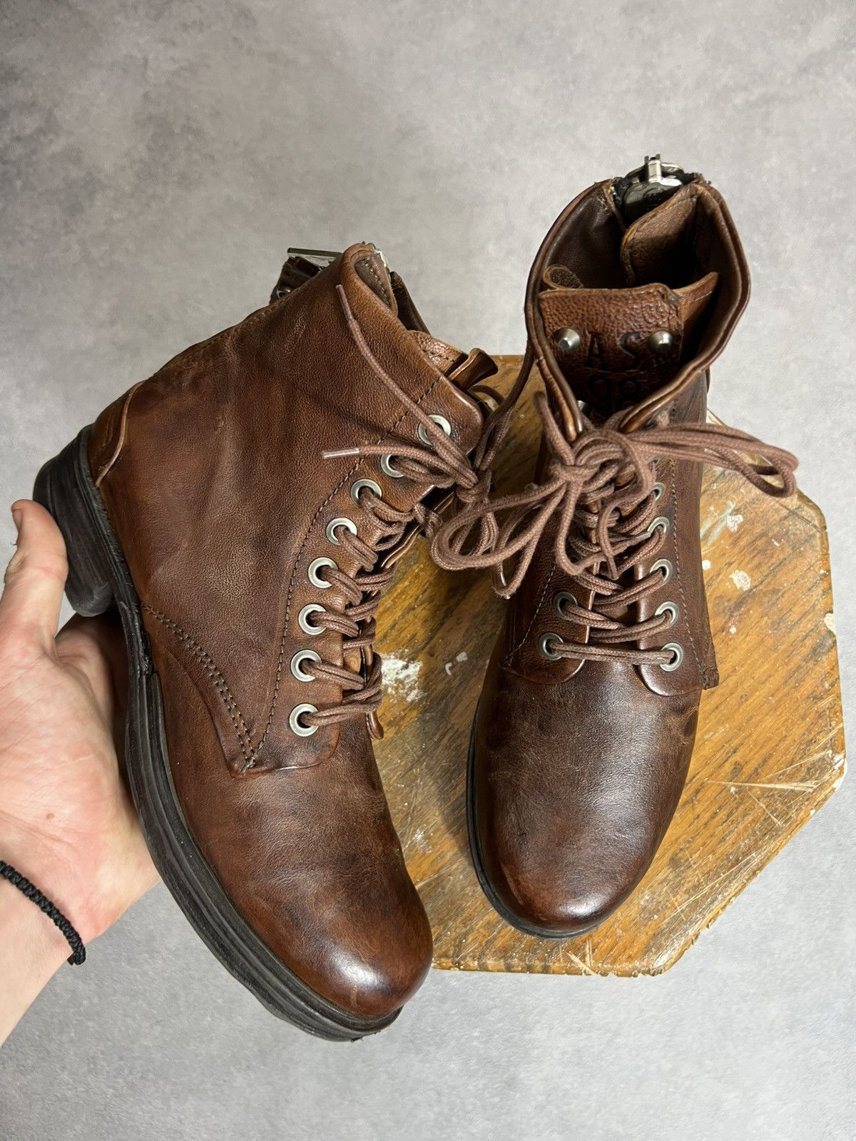 A.S.98 A.S.98 Airstep guidi vibe ankle zip archive y2k gothic boots Size US 6 / IT 36 - 6 Thumbnail