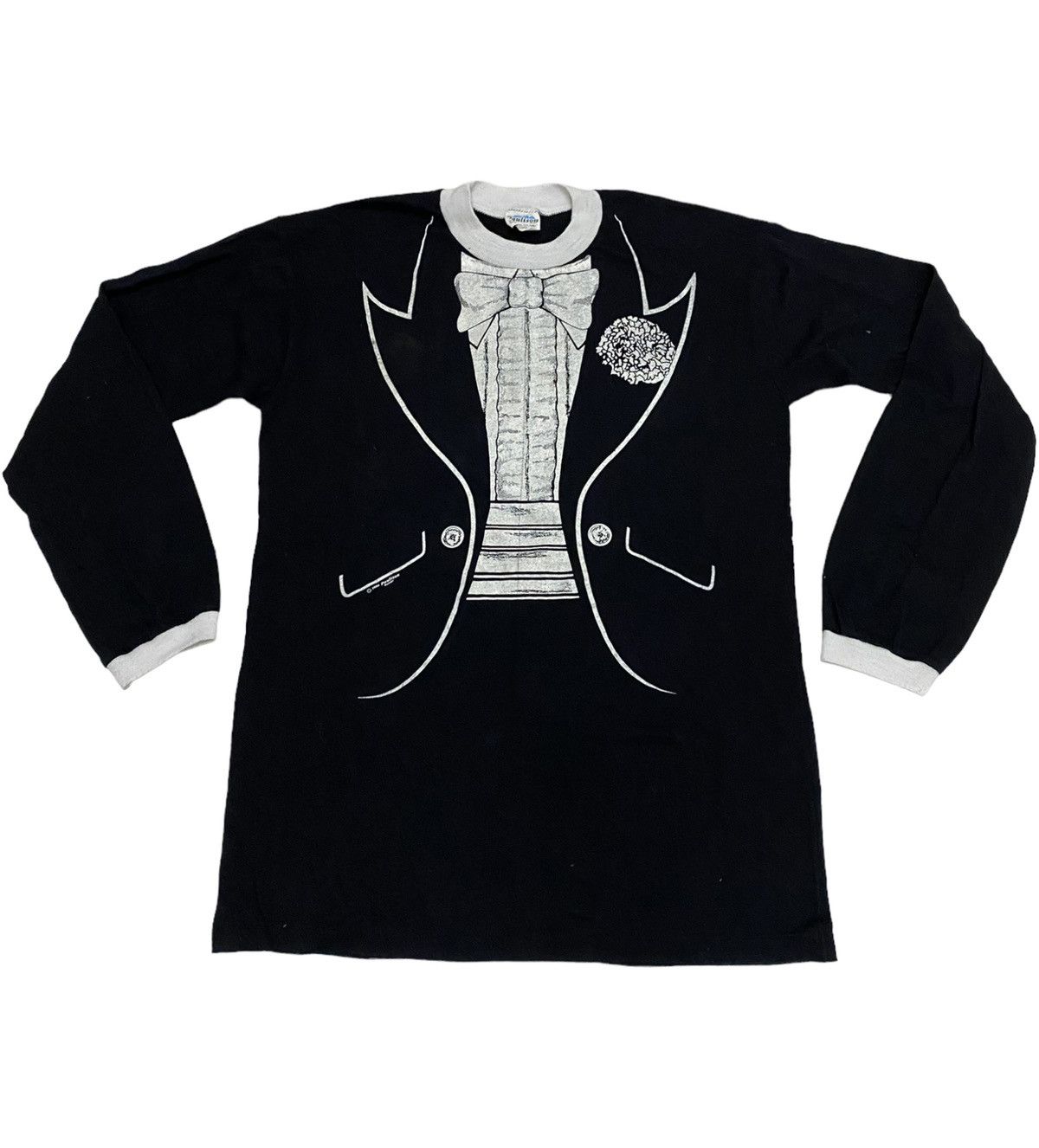 Vintage Vintage Paulison Blazer Screen Long Sleeve T-Shirt (C2) Size US M / EU 48-50 / 2 - 1 Thumbnail