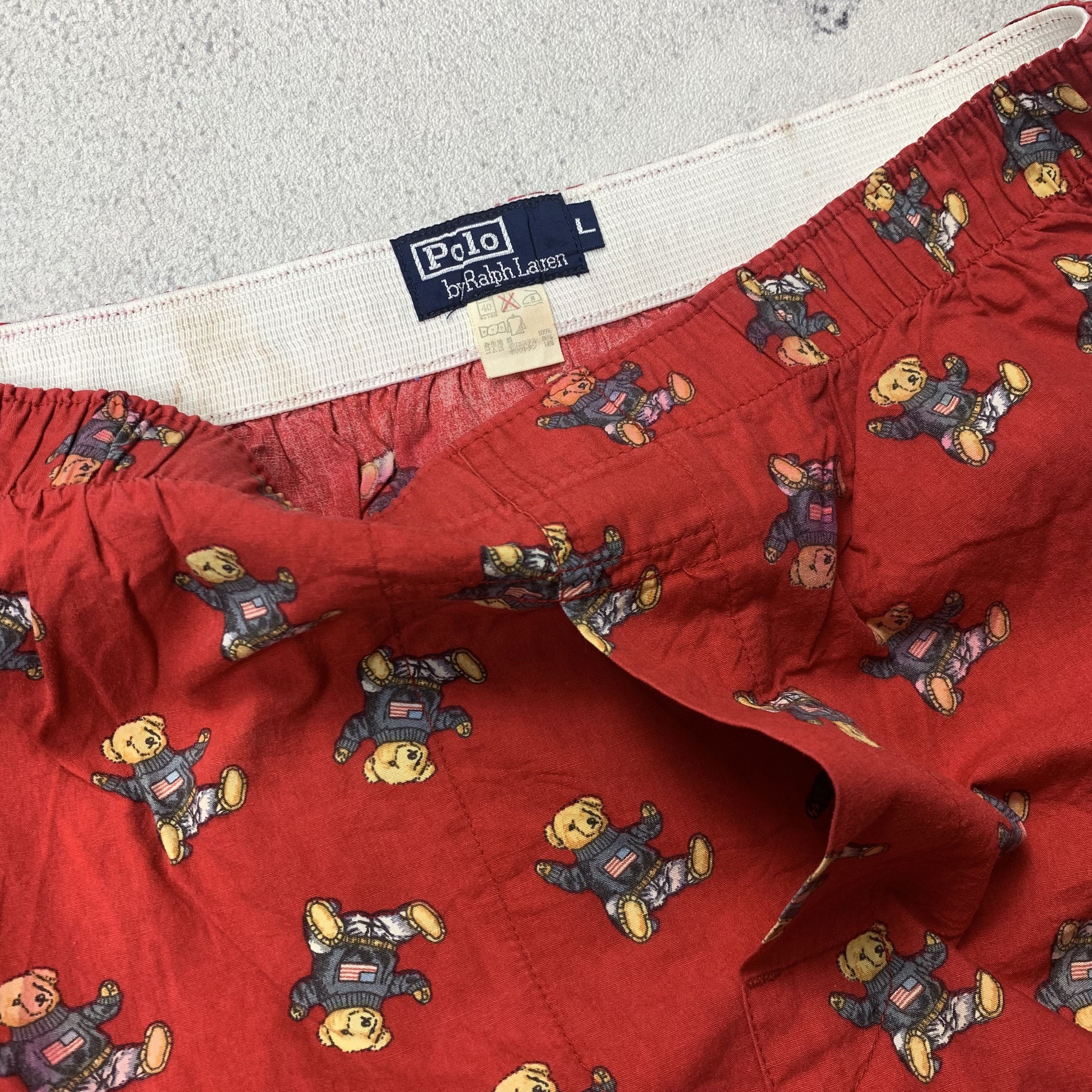 Polo Ralph Lauren Polo Bear Ralph Lauren Boxer Short Pants Underwear Size US 34 / EU 50 - 3 Thumbnail