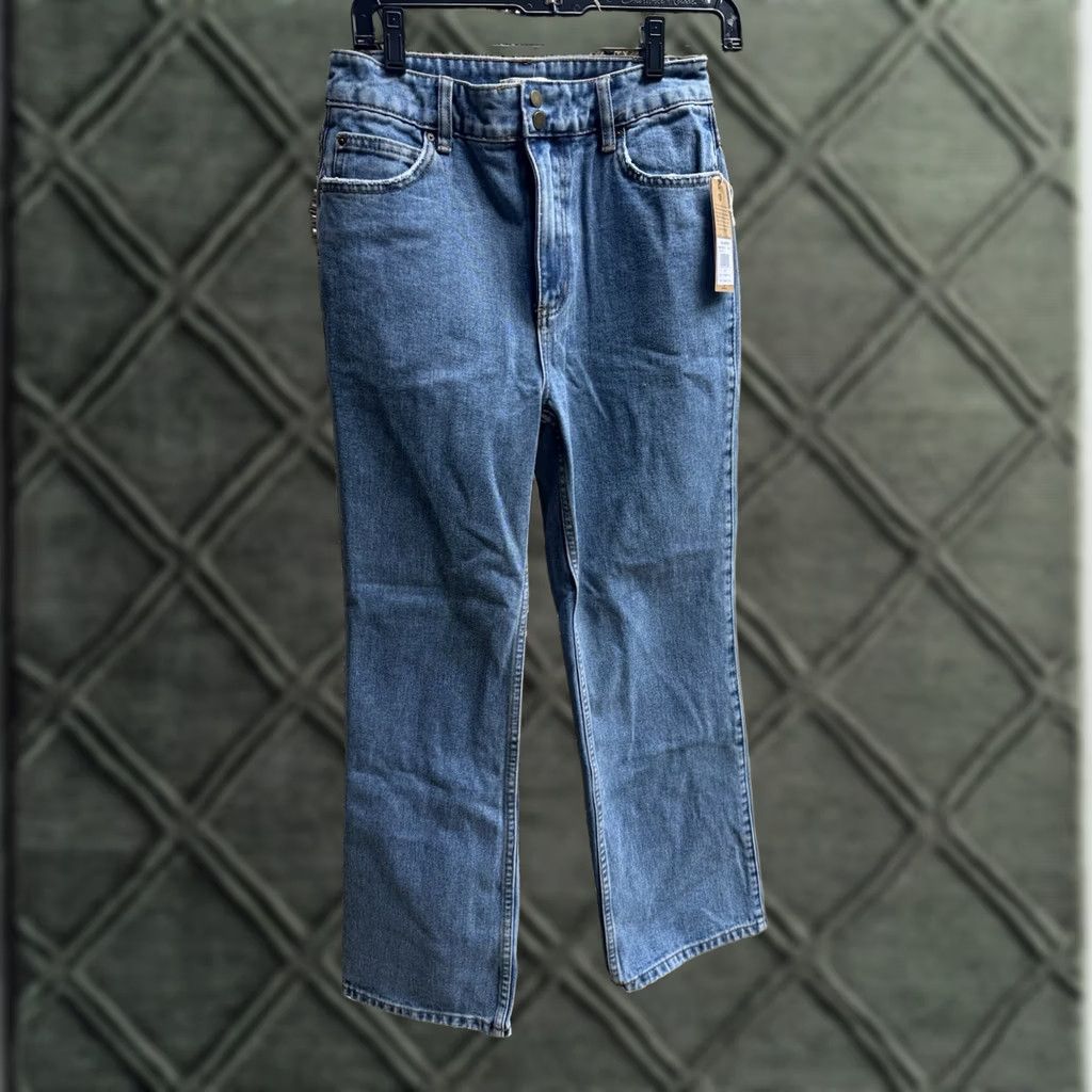 Billabong VINTAGE Billabong X The Salty Blonde Chill Out Jeans 26 Blue Bootcut Womens Regular Size 26 New With Tags Size 26" / US 2 / IT 38 - 1 Thumbnail