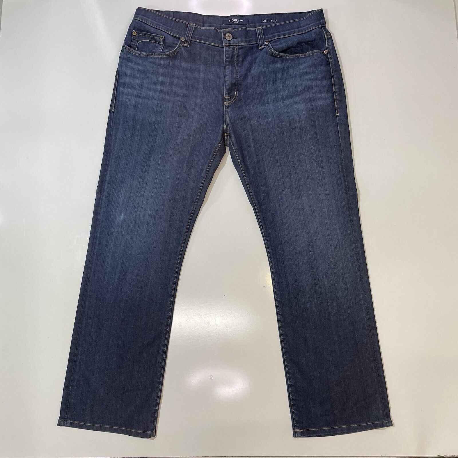 Fidelity Fidelity Denim Men’s 50-11 Calvary Relaxed Blue Jeans Sz 40 Size US 40 / EU 56 - 1 Thumbnail