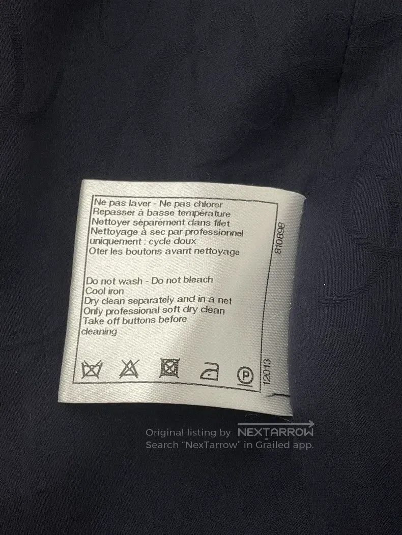 Chanel Chanel Blue and white colour-matched slanted-shoulder twee Size S / US 4 / IT 40 - 7 Thumbnail