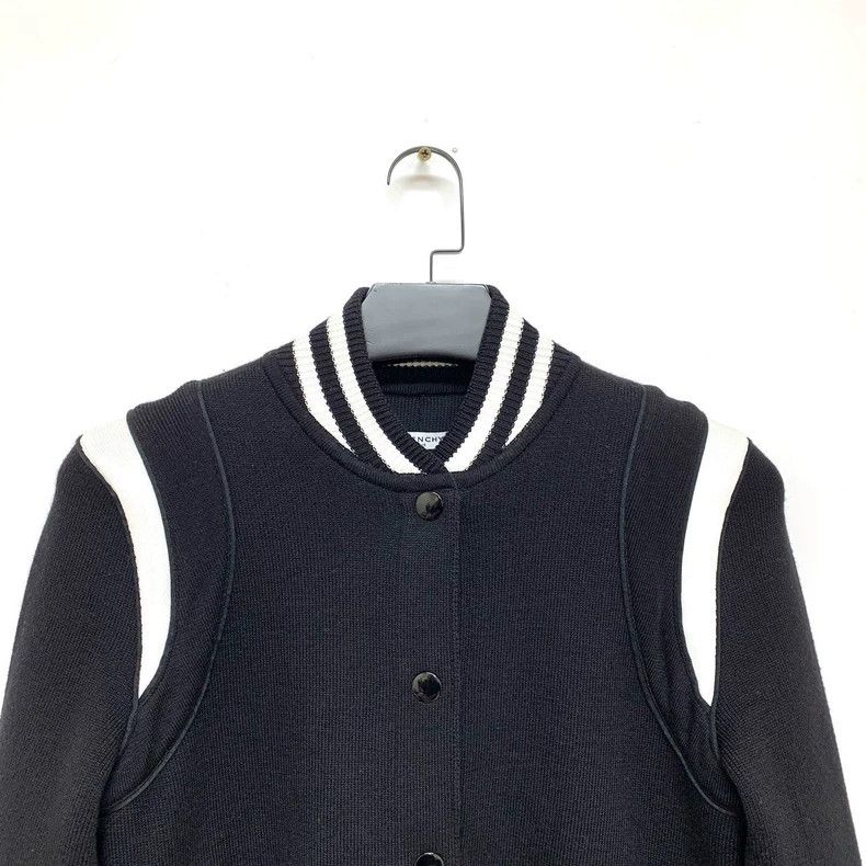 Givenchy Givenchy /Back Logo Wool Baseball Jacket Size S / US 4 / IT 40 - 3 Thumbnail