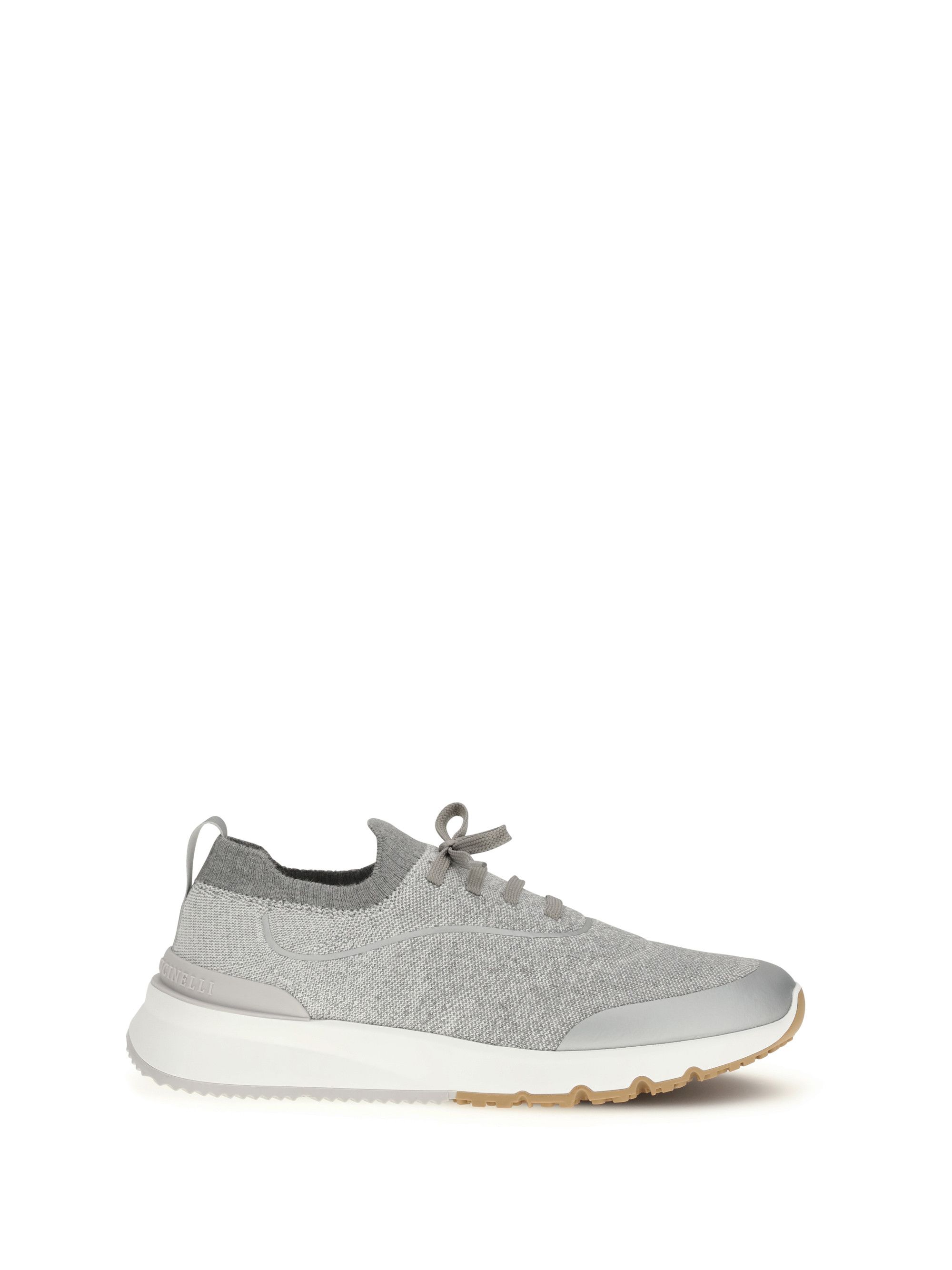 Brunello Cucinelli Techno cotton knit Sneakers runners Size US 12 / EU 45 - 1 Thumbnail