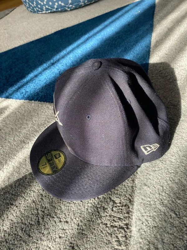 Yohji Yamamoto Yohji Yamamoto Navy signature cap from runway Size ONE SIZE - 2 Thumbnail