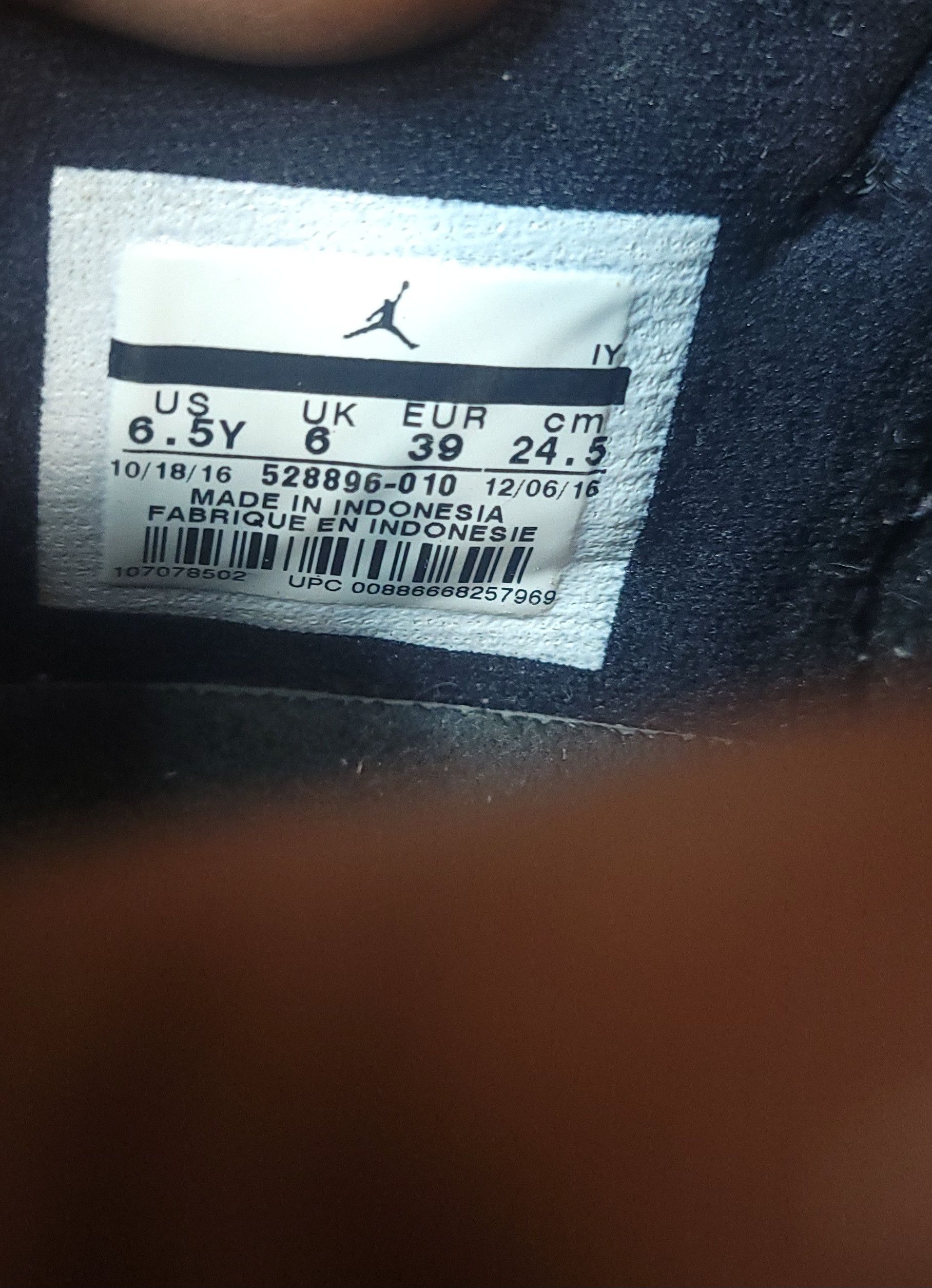 Jordan 11 'Barons'