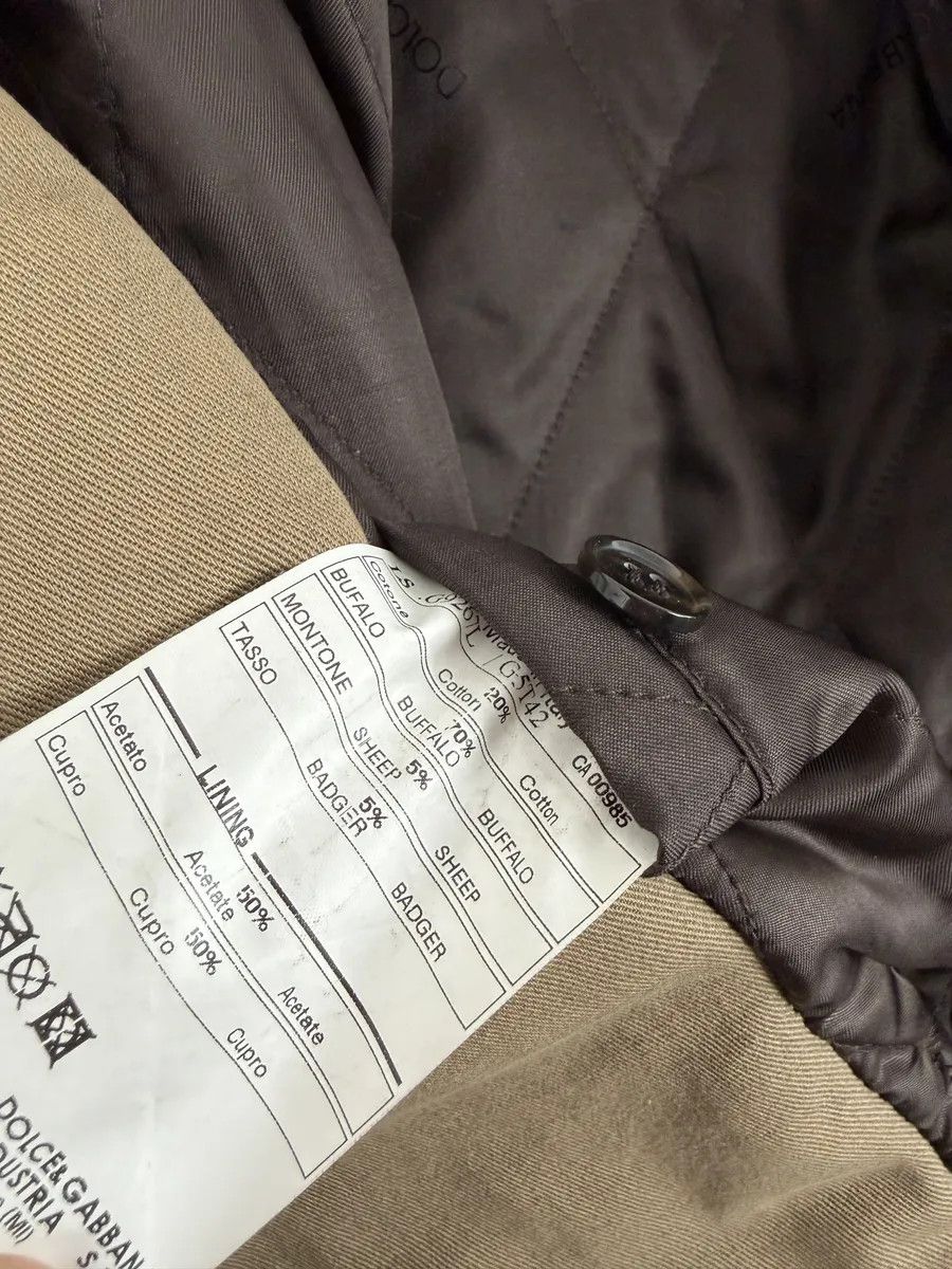 Dolce & Gabbana AW2005 Dolce & Gabbana Brown Fur Hooded Buffalo Leather Jacket Size US M / EU 48-50 / 2 - 12 Thumbnail