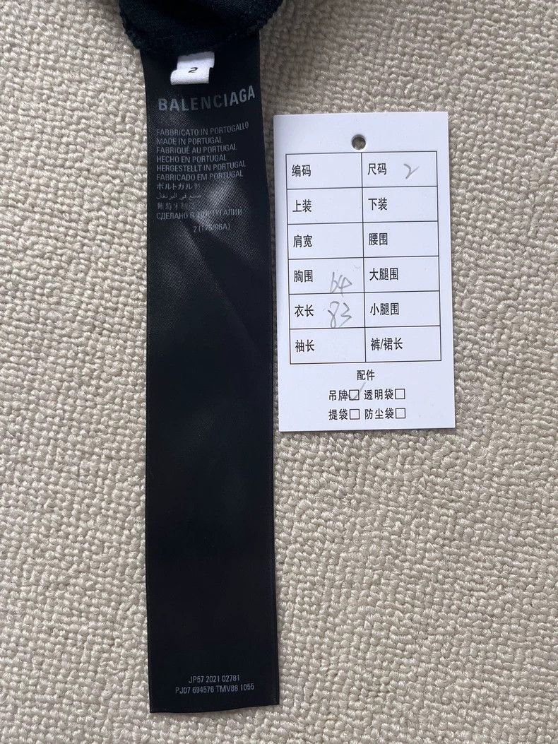 Balenciaga Balenciaga Rock Band Lightning Monogram Crew Neck Pullover Size US S / EU 44-46 / 1 - 5 Thumbnail