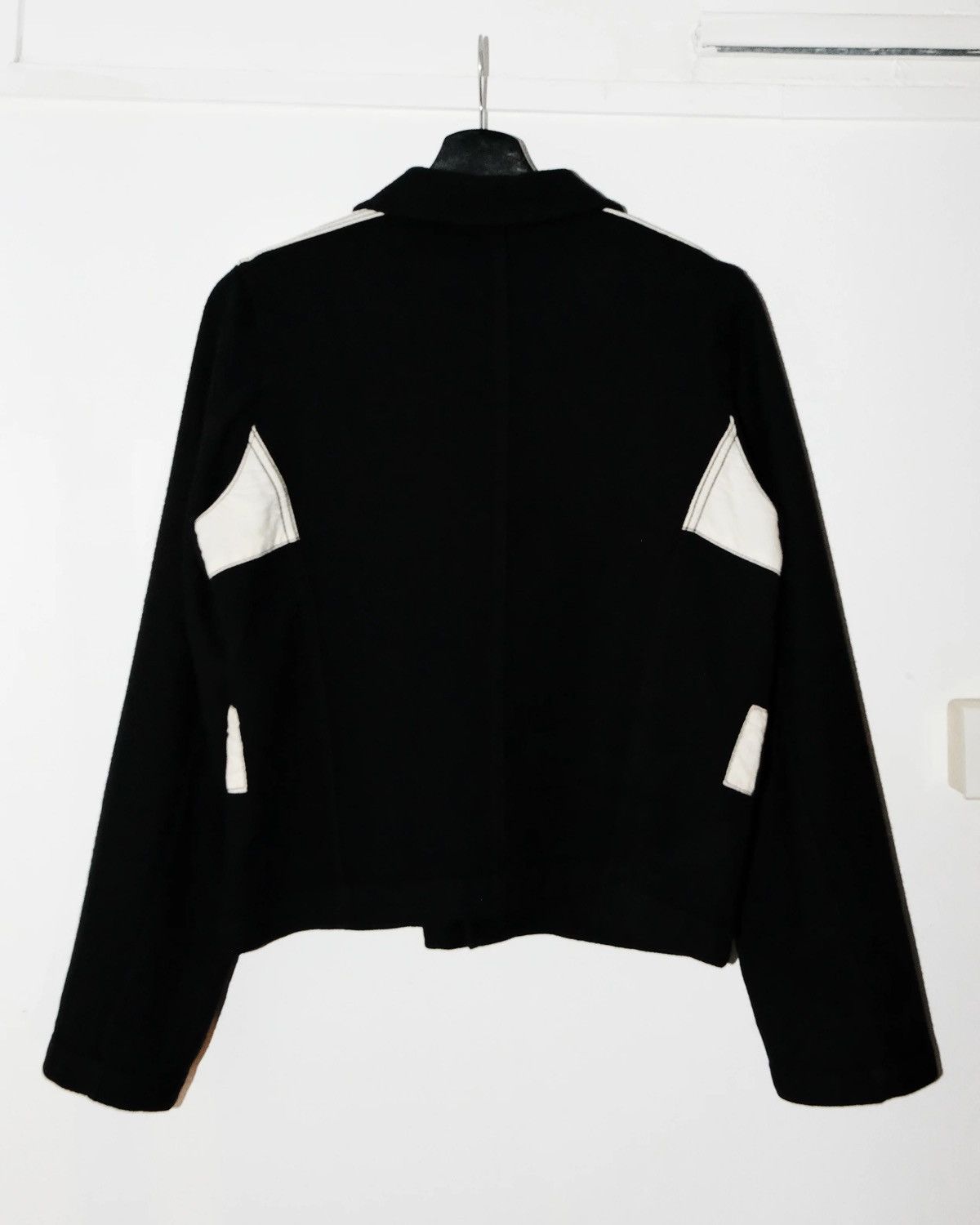 Comme des Garcons Comme des Garcons ROUND COLLAR PATCH WOOL JACKET Size US S / EU 44-46 / 1 - 5 Thumbnail