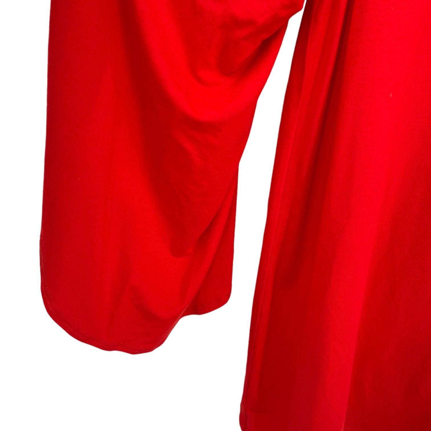 Eileen Fisher Eileen Fisher Long Flutter Sleeves Shirt Red Medium Size M / US 6-8 / IT 42-44 - 4 Thumbnail