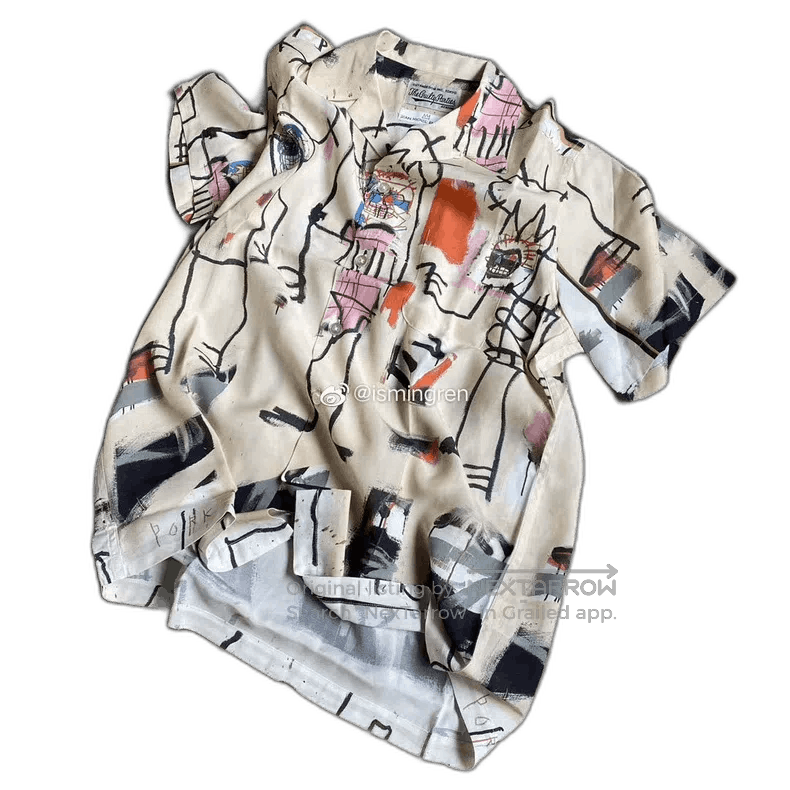 WACKO MARIA Basquiat Collaboration Short-Sleeve Shirt