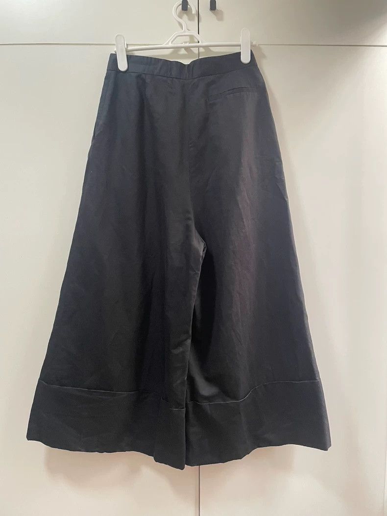 Loewe LOEWE Black umbrella wide leg pants Size 25" / US 0 / IT 36 - 2 Thumbnail