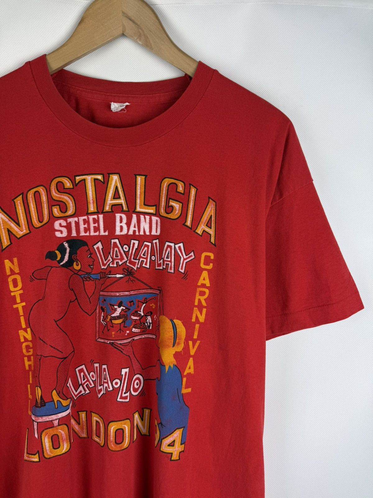 Vintage Nostalgia Steel Band Vintage London 94 T Shirt Tee Size ~ XL Size US XL / EU 56 / 4 - 5 Thumbnail
