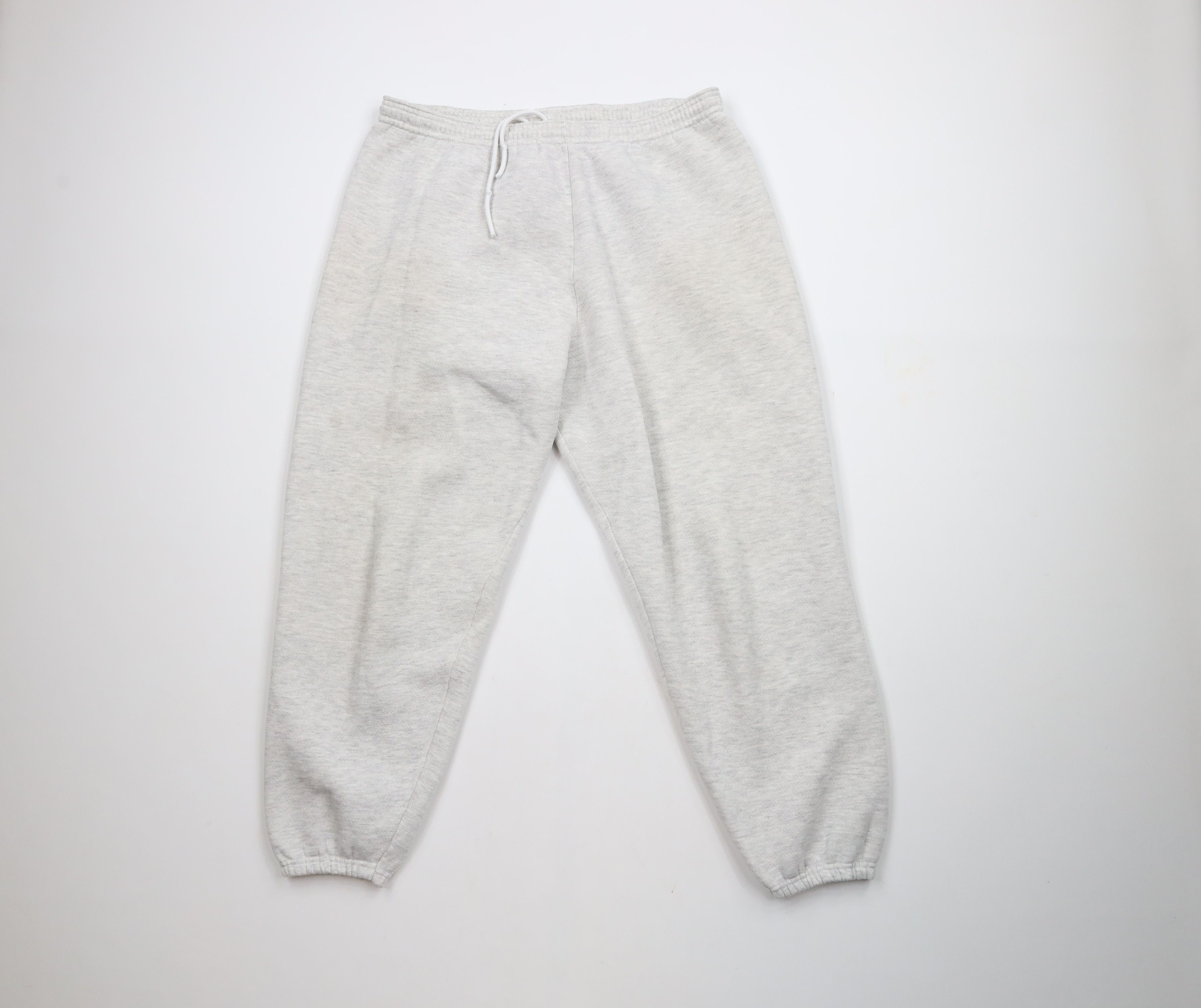 Vintage Vintage 90s Streetwear Sweatpants Joggers Heather Gray USA Size US 36 / EU 52 - 1 Thumbnail