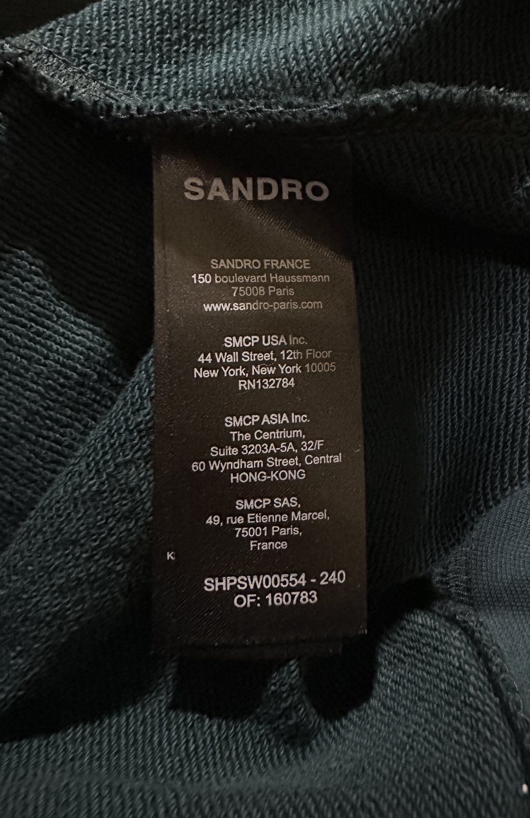 Sandro Green sweatshirt Size US XXL / EU 58 / 5 - 9 Thumbnail