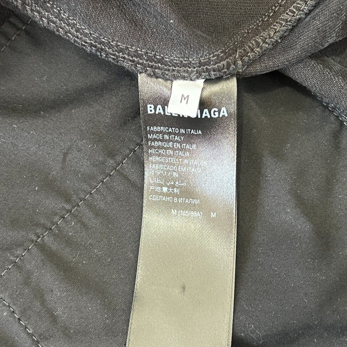 Balenciaga BALENCIAGA 23 Winter LOOK16 Deconstructed Black Denim Jacket Size US M / EU 48-50 / 2 - 7 Thumbnail