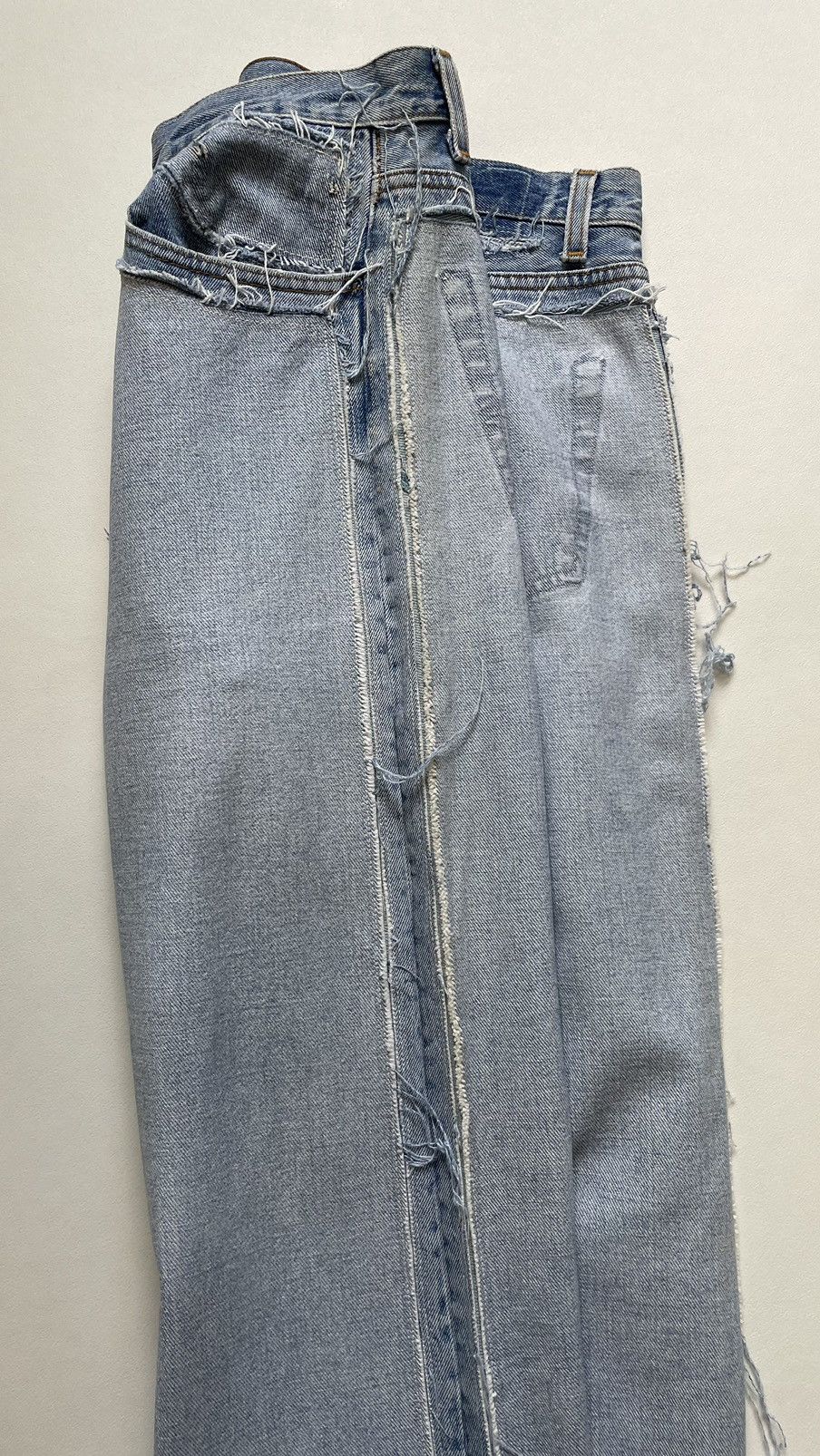 Maison Margiela A/W 03 Artisanal ‘Inside Out’ Jeans Size US 32 / EU 48 - 15 Thumbnail