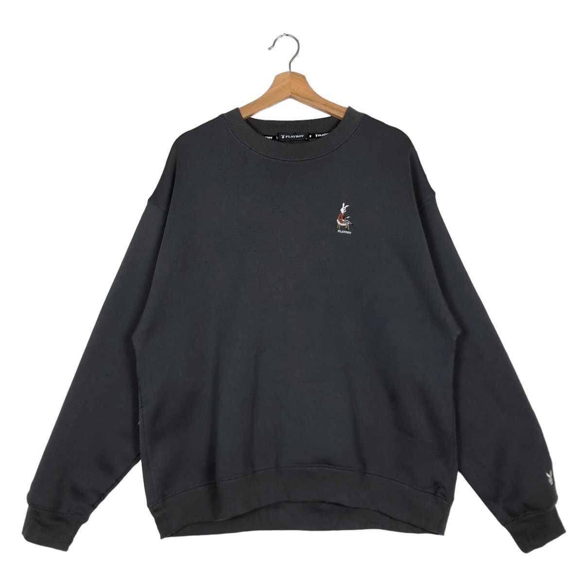 Japanese Brand 🔥90’s Vintage Sweatshirt Crewneck Playboy Japan Big Logo Size US M / EU 48-50 / 2 - 2 Thumbnail