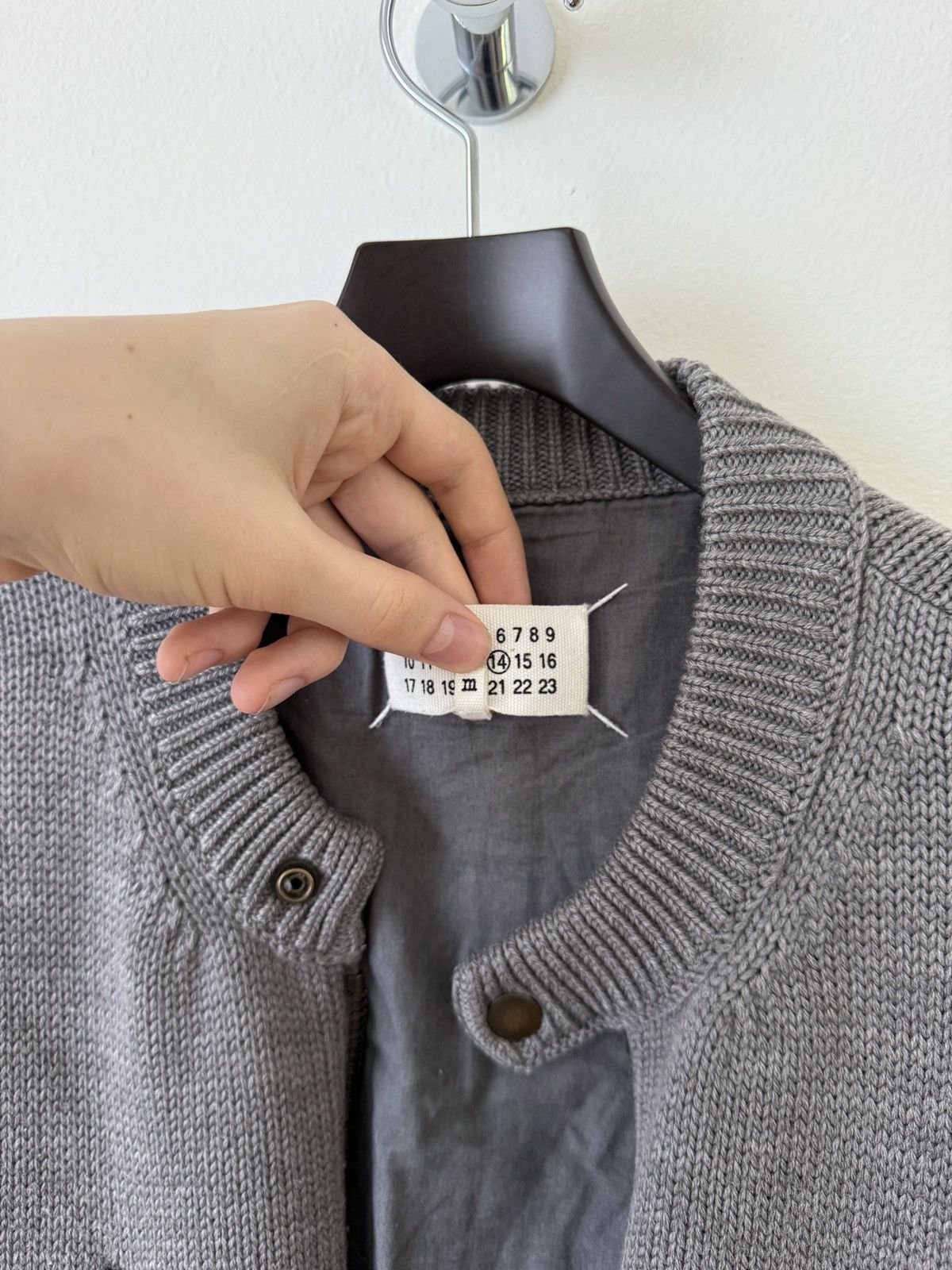 Maison Margiela 5 Zip Wool Knit Sweater Size US M / EU 48-50 / 2 - 8 Thumbnail