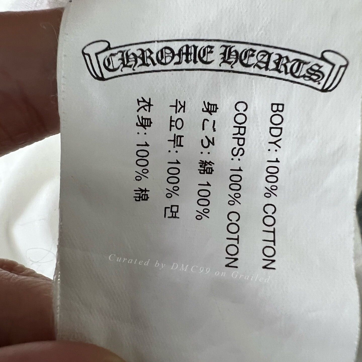 Chrome Hearts Chrome Hearts Short-Sleeve T-Shirt Size US S / EU 44-46 / 1 - 4 Thumbnail
