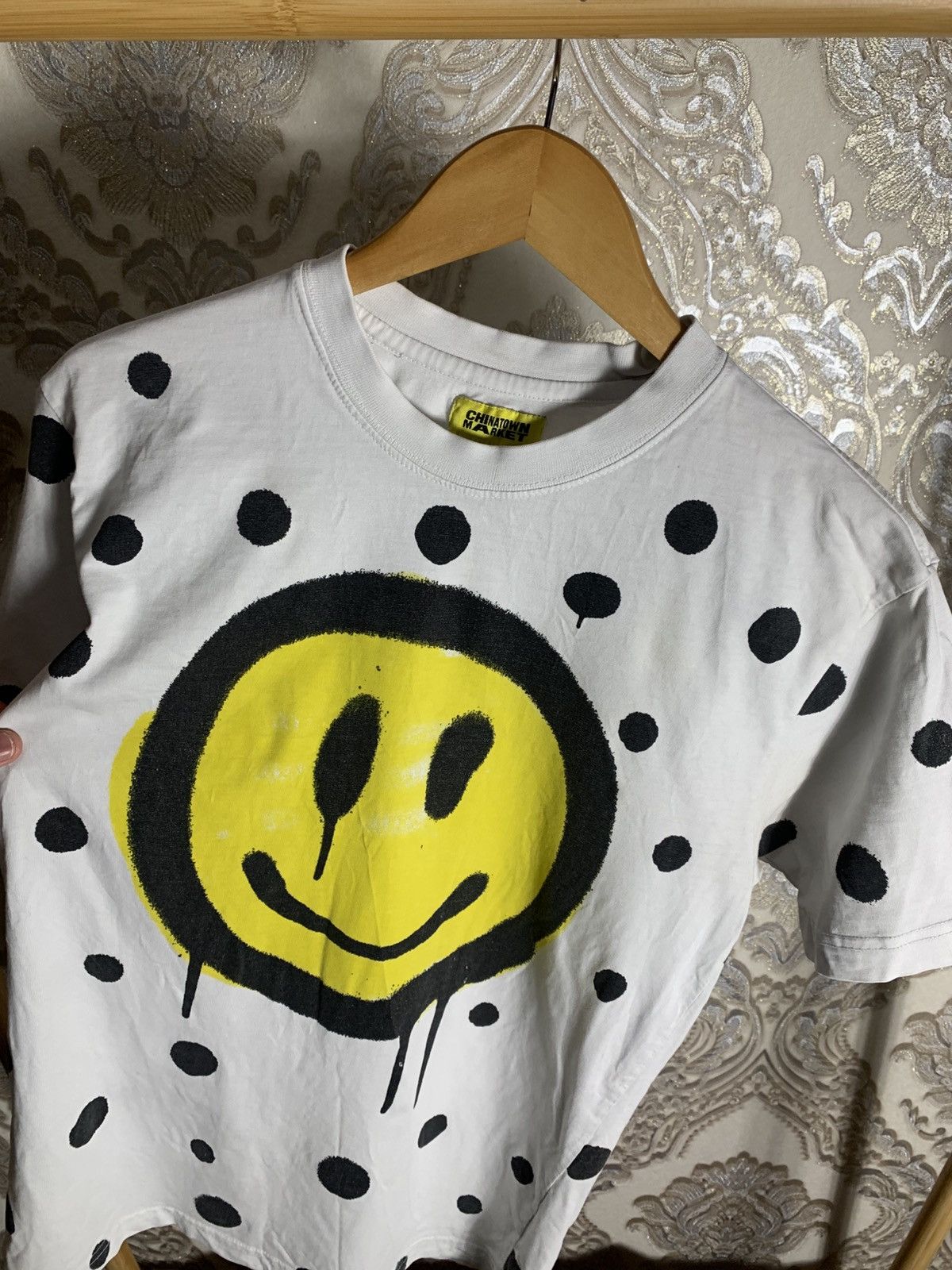 Market VINTAGE CHINATOWN MARKET SMILE DESIGNER T-SHIRT Y2K 90s SK8 Size US M / EU 48-50 / 2 - 2 Thumbnail