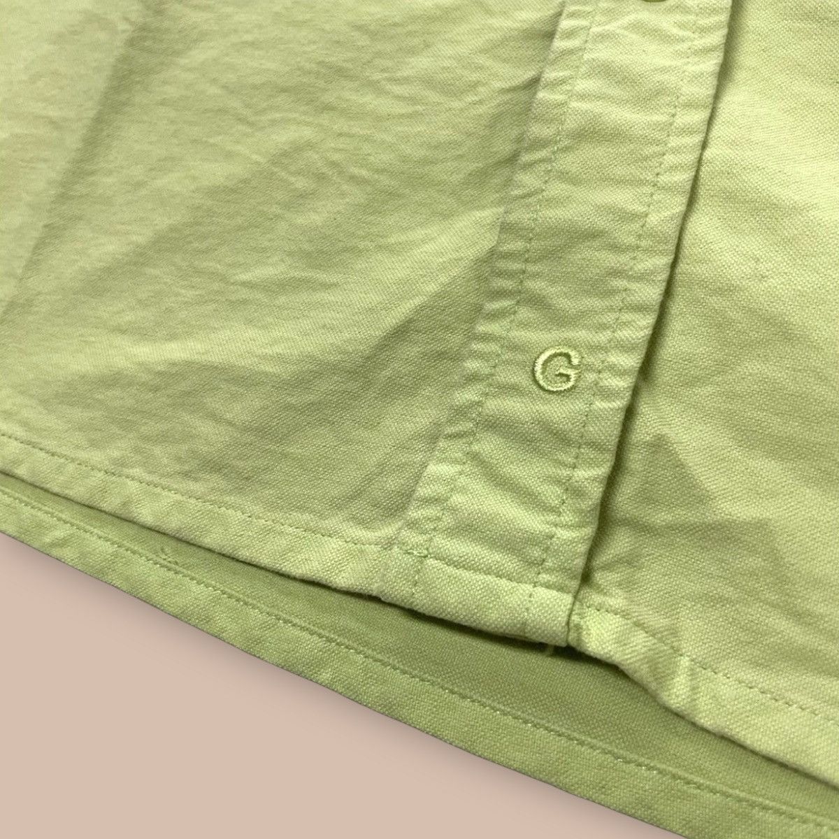 Golf Wang GOLF WANG Lime Green Button Up Shirt Size US M / EU 48-50 / 2 - 8 Thumbnail