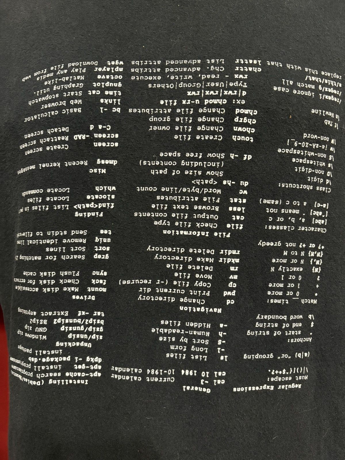 Vintage Vintage Linux Computer Quick Command Tshirt Cyber Punk Grail Size US L / EU 52-54 / 3 - 2 Thumbnail