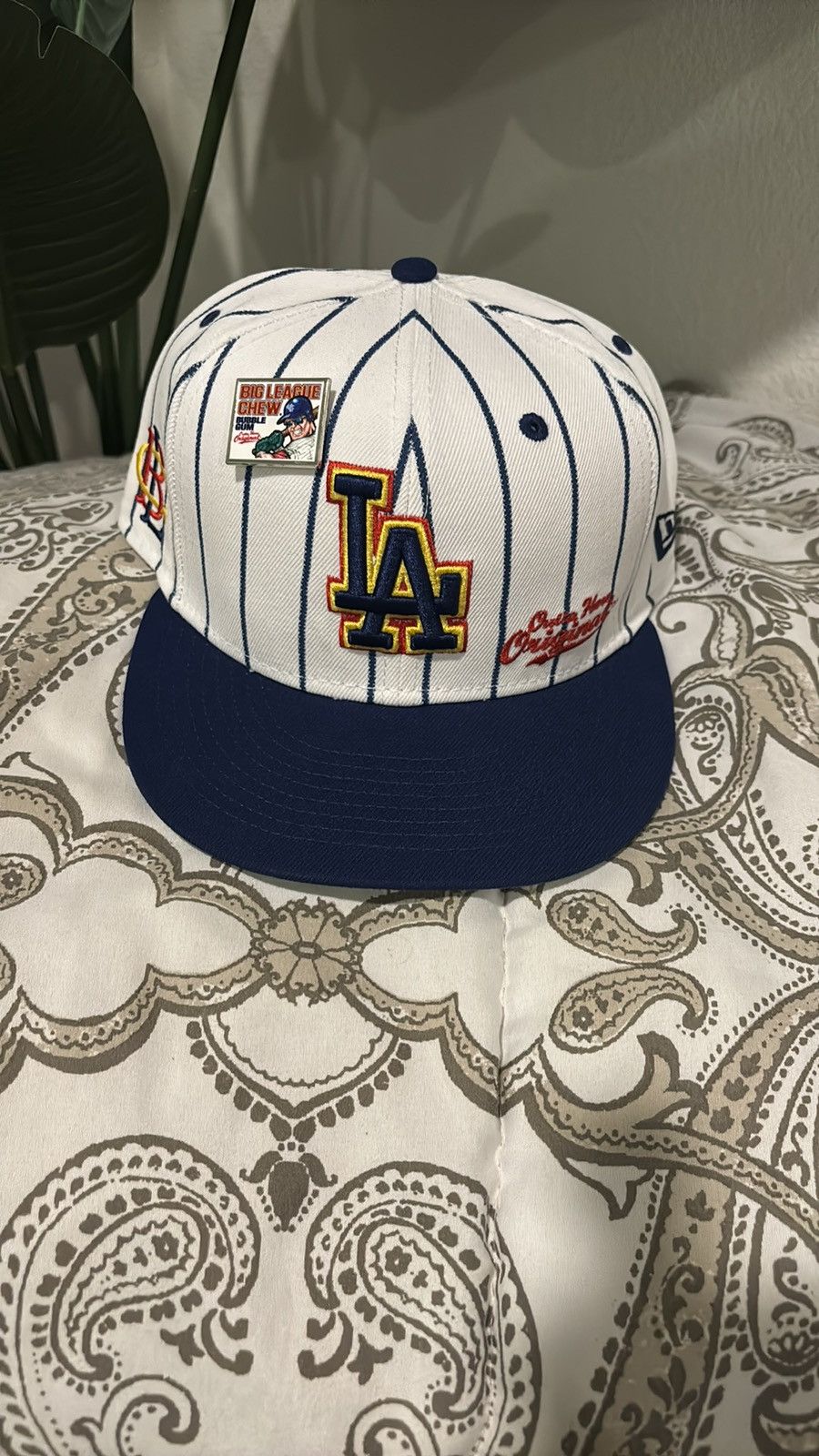 New Era Big league chew Los Angeles Dodgers hat Size ONE SIZE - 1 Thumbnail