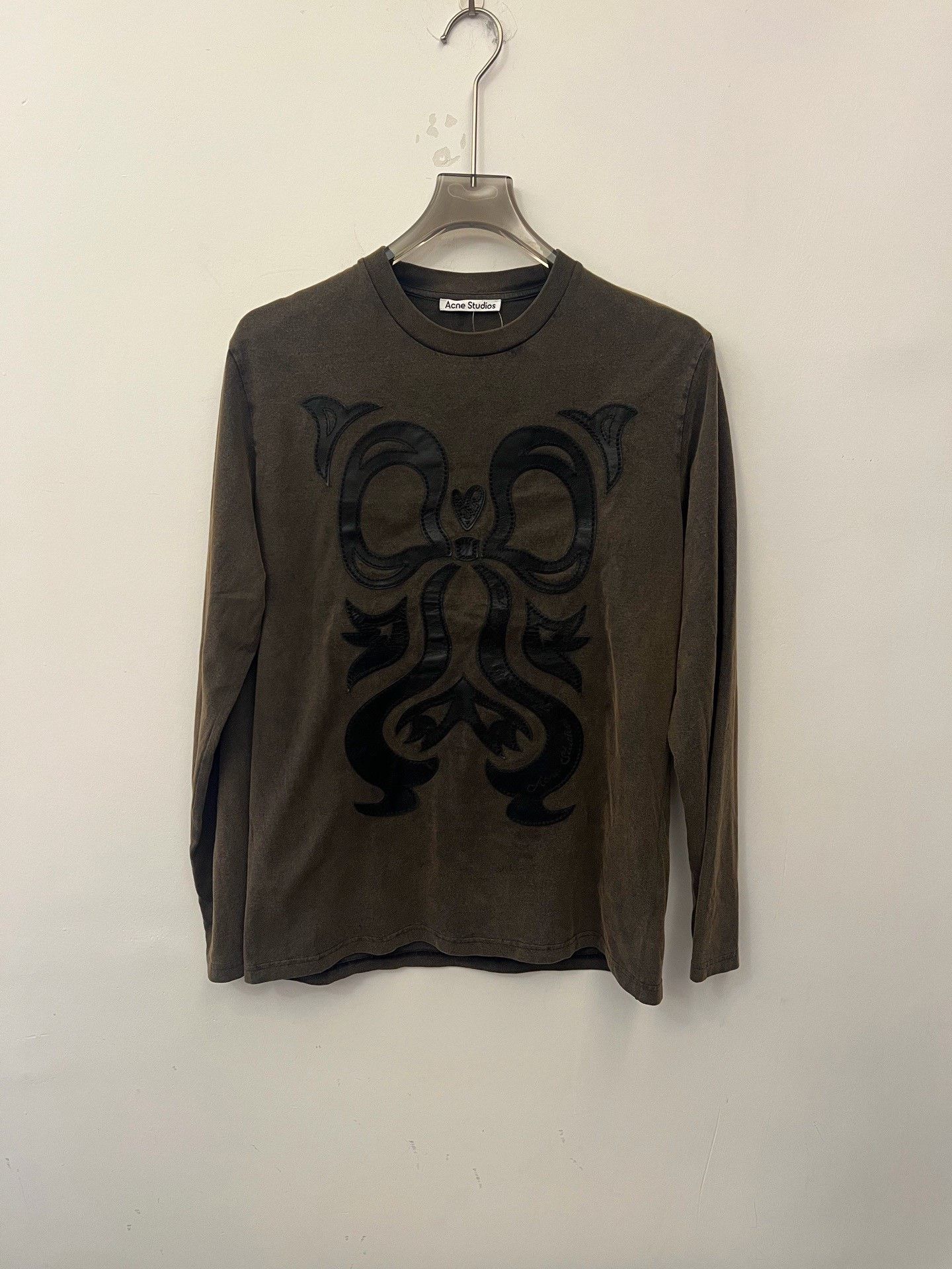 Acne Studios Acne Studios Graphic Long Sleeve T-Shirt XXS Size US XXS / EU 40 - 1 Thumbnail