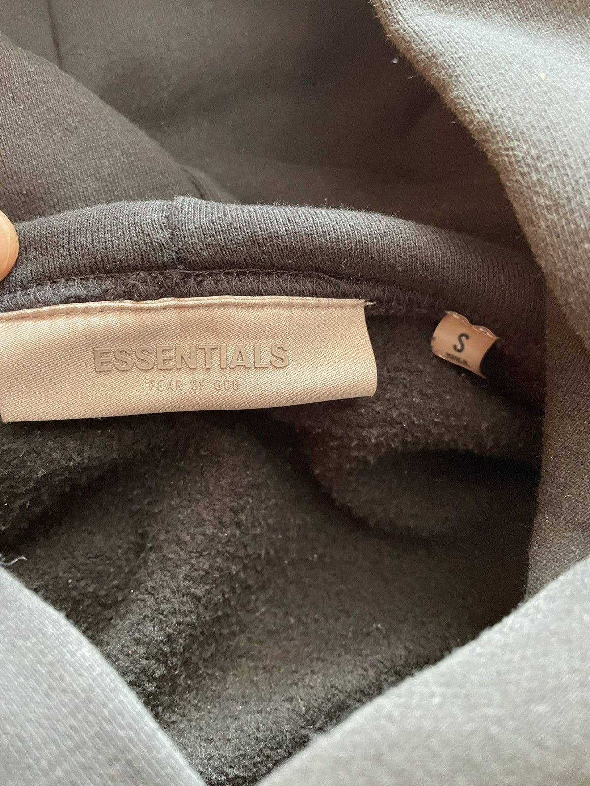 Essentials Essentials Fear of God Black Hoodie Size US S / EU 44-46 / 1 - 6 Thumbnail