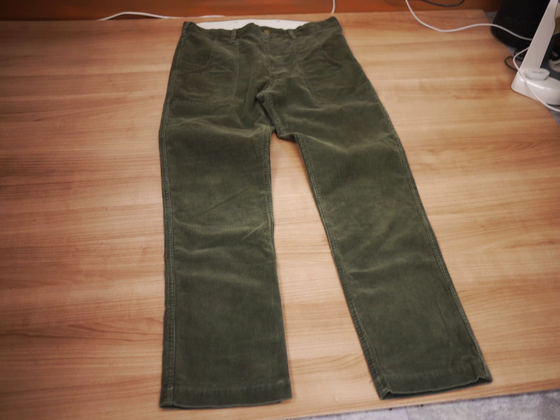 Visvim VISVIM SCUP PANTS CORDS GREEN Size 2 Size US 32 / EU 48 - 2 Thumbnail