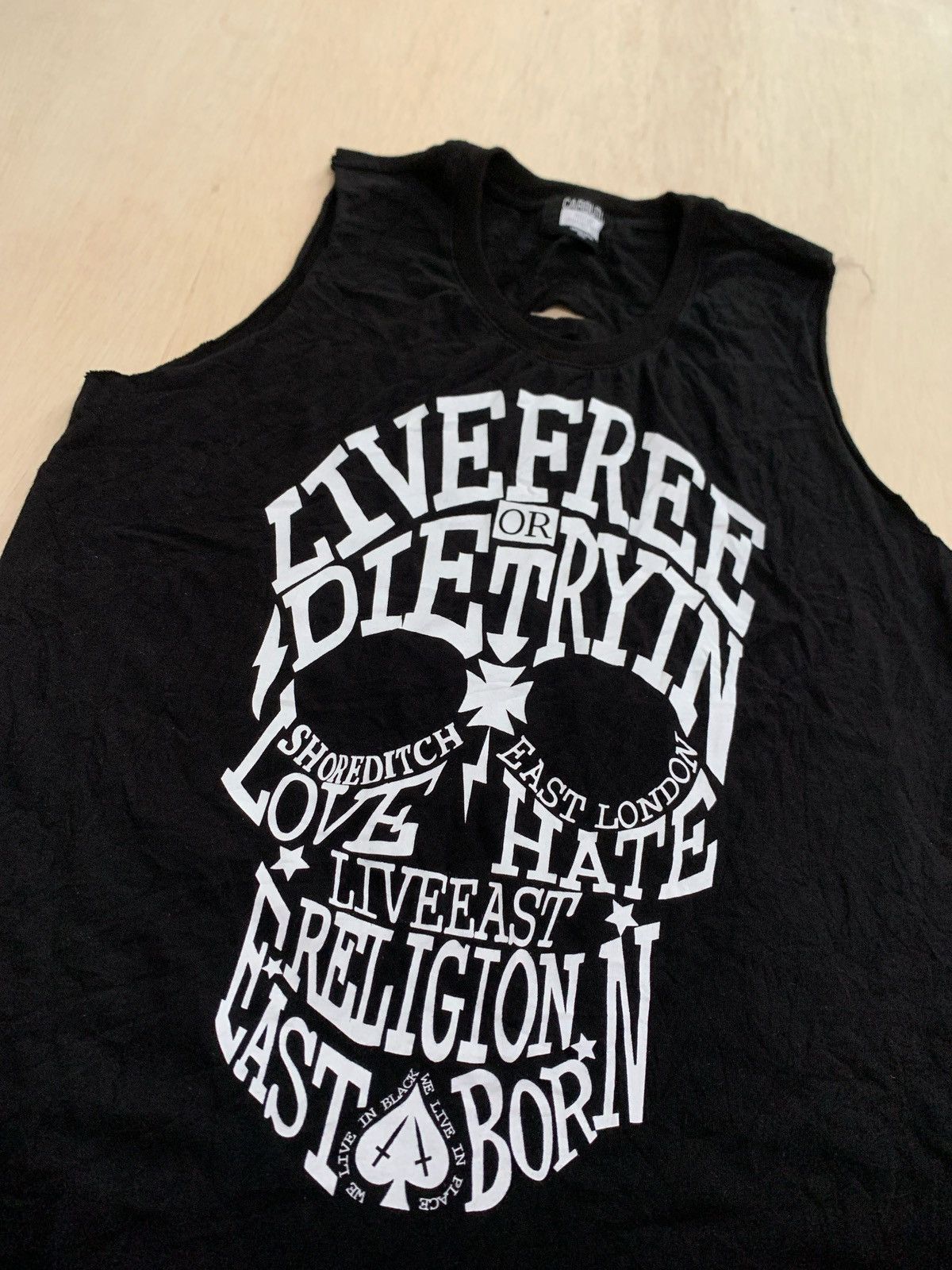 Hysteric Glamour × If Six Was Nine × Japanese Brand Y2k Carbuto History Urban&Street Distressed Tank top Size US M / EU 48-50 / 2 - 3 Thumbnail