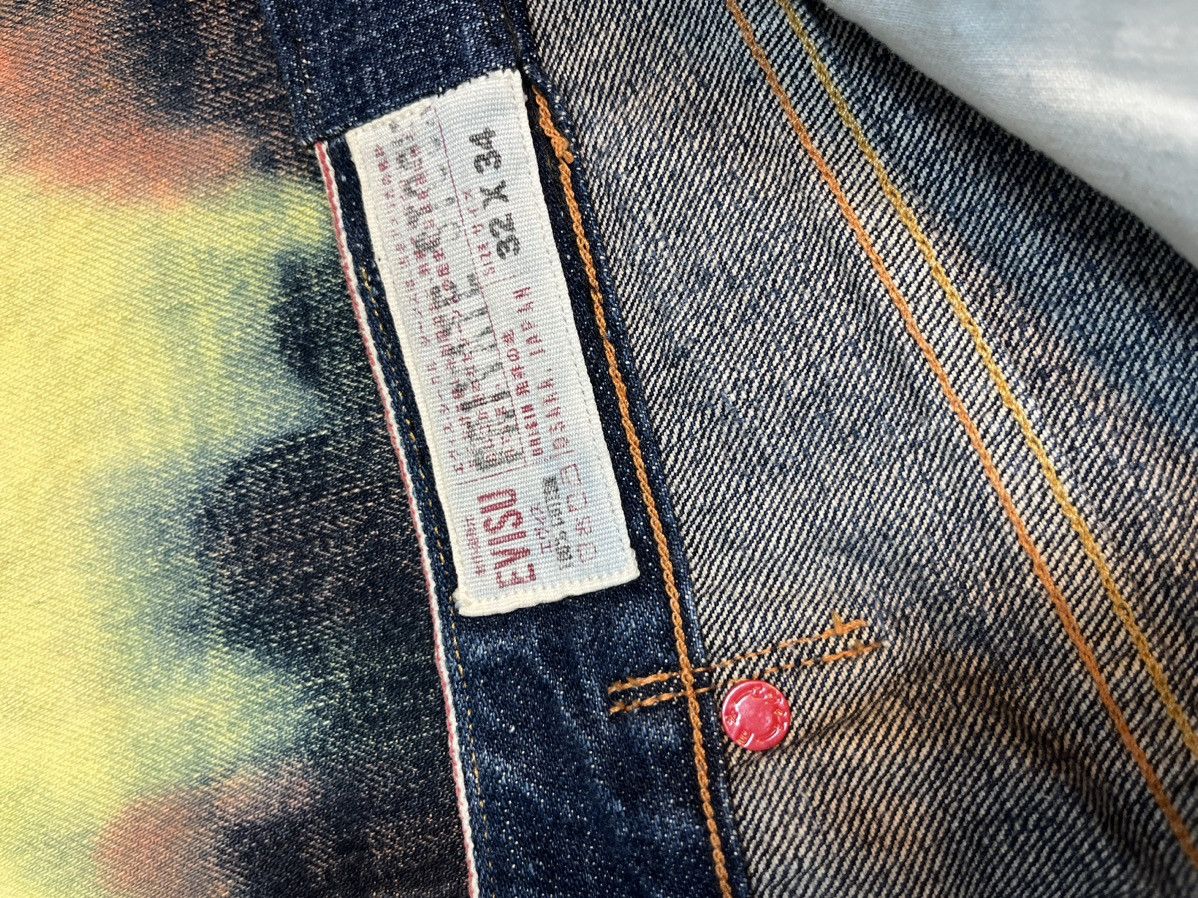 Evisu × Japanese Brand Hand dyed Evisu Jeans Size US 32 / EU 48 - 11 Thumbnail
