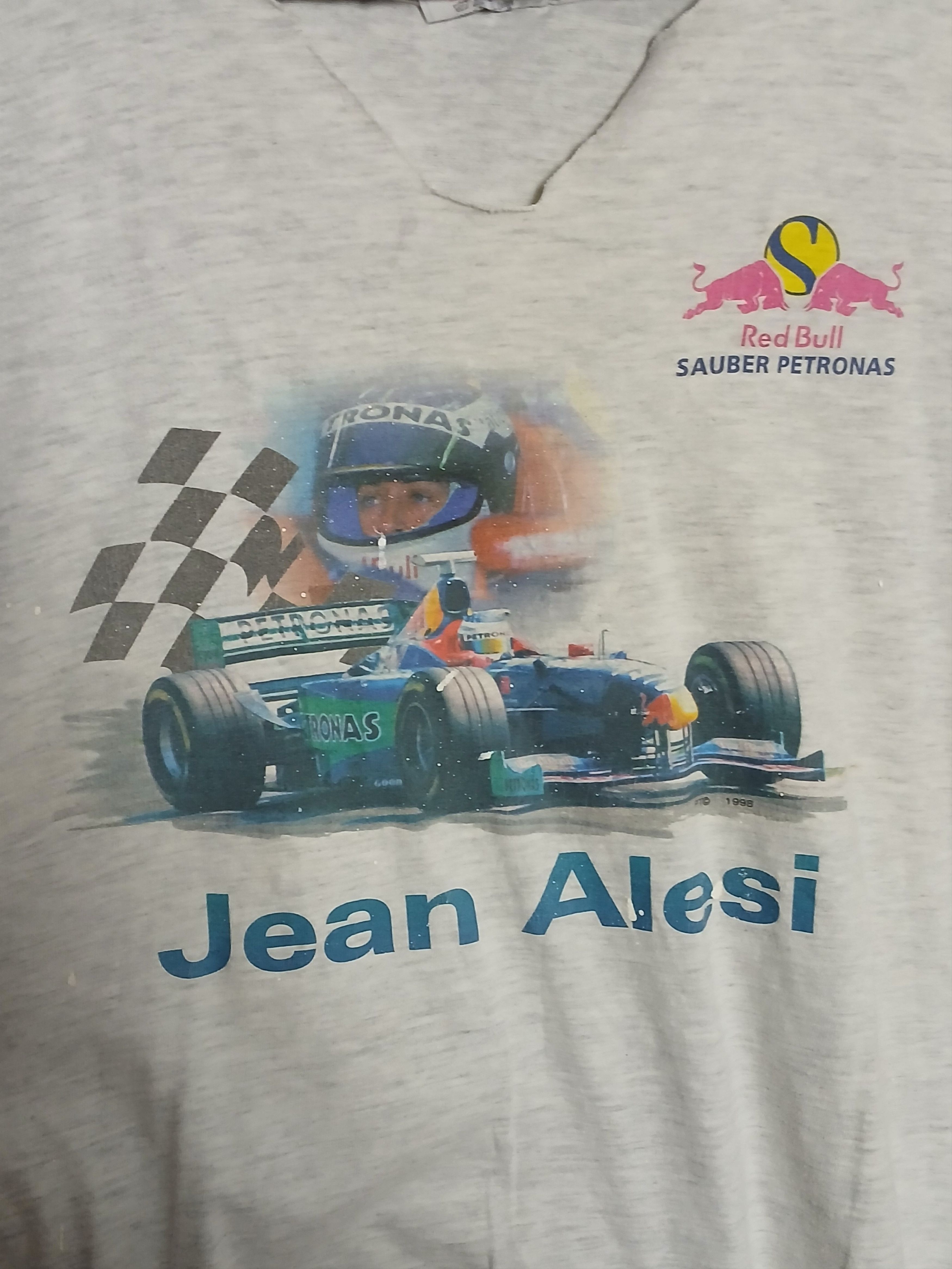 Formula 1 × Red Bull × Vintage Vintage Red Bull Sauber Petronas F1 Racing T-Shirt Size US L / EU 52-54 / 3 - 3 Thumbnail
