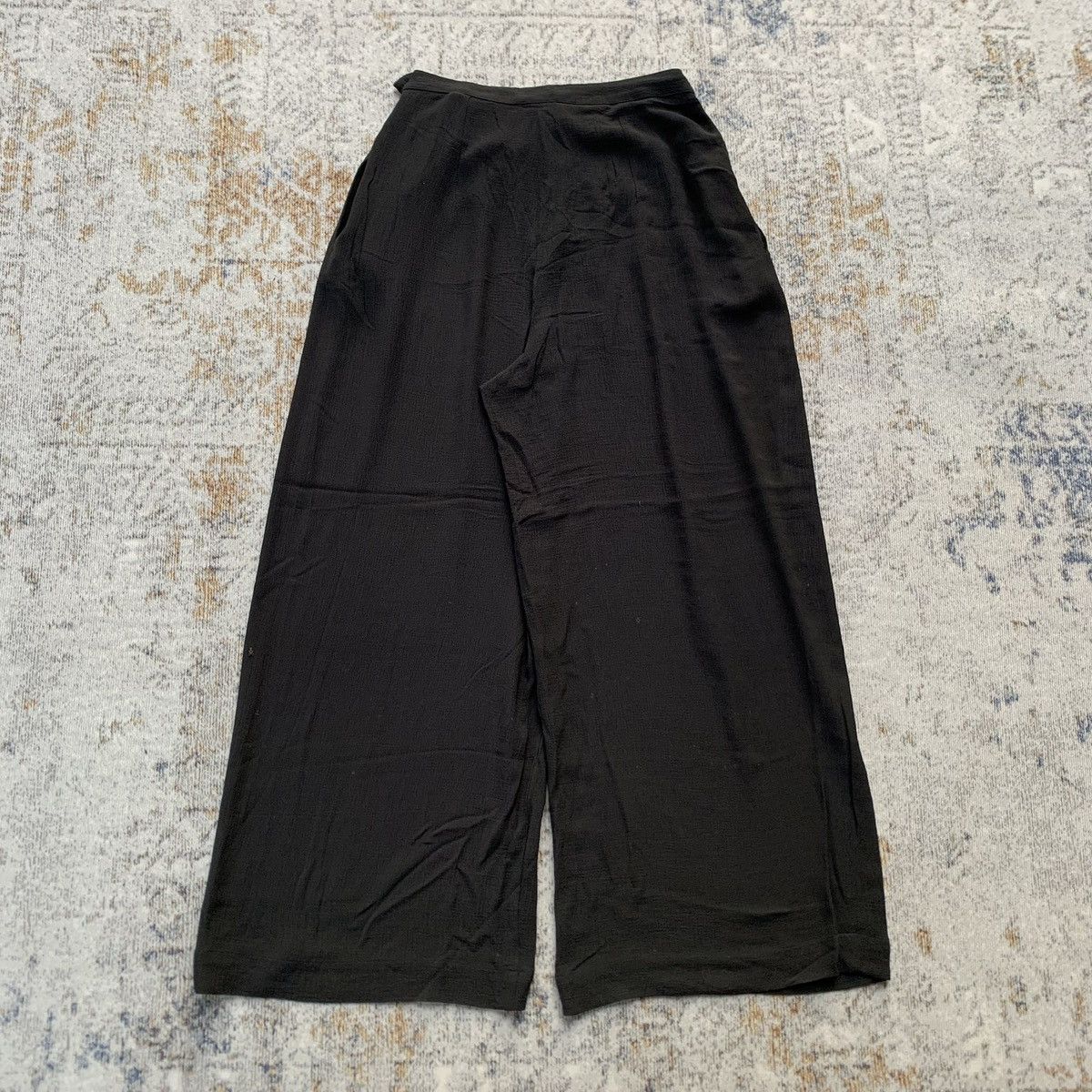 Other Rare Italian Brand Yohji Style Coquile Wide Linen Pants Size US 31 - 5 Thumbnail