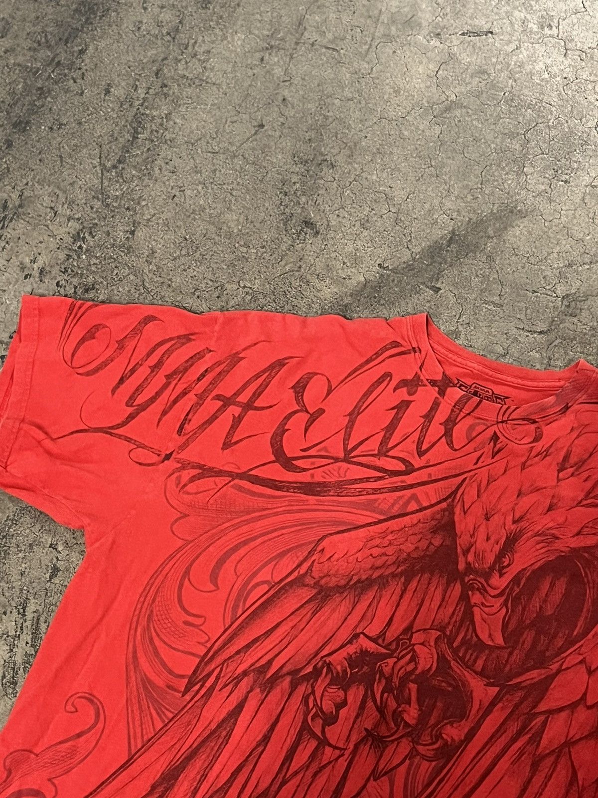 Vintage Y2K grunge mma elite aop tee Size US XXL / EU 58 / 5 - 4 Thumbnail